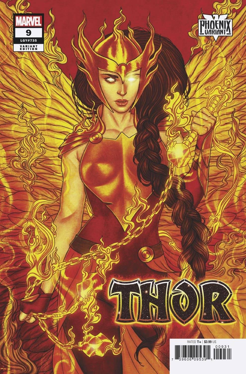 THOR #9 FRISON VALKYRIE PHOENIX VAR | L.A. Mood Comics and Games