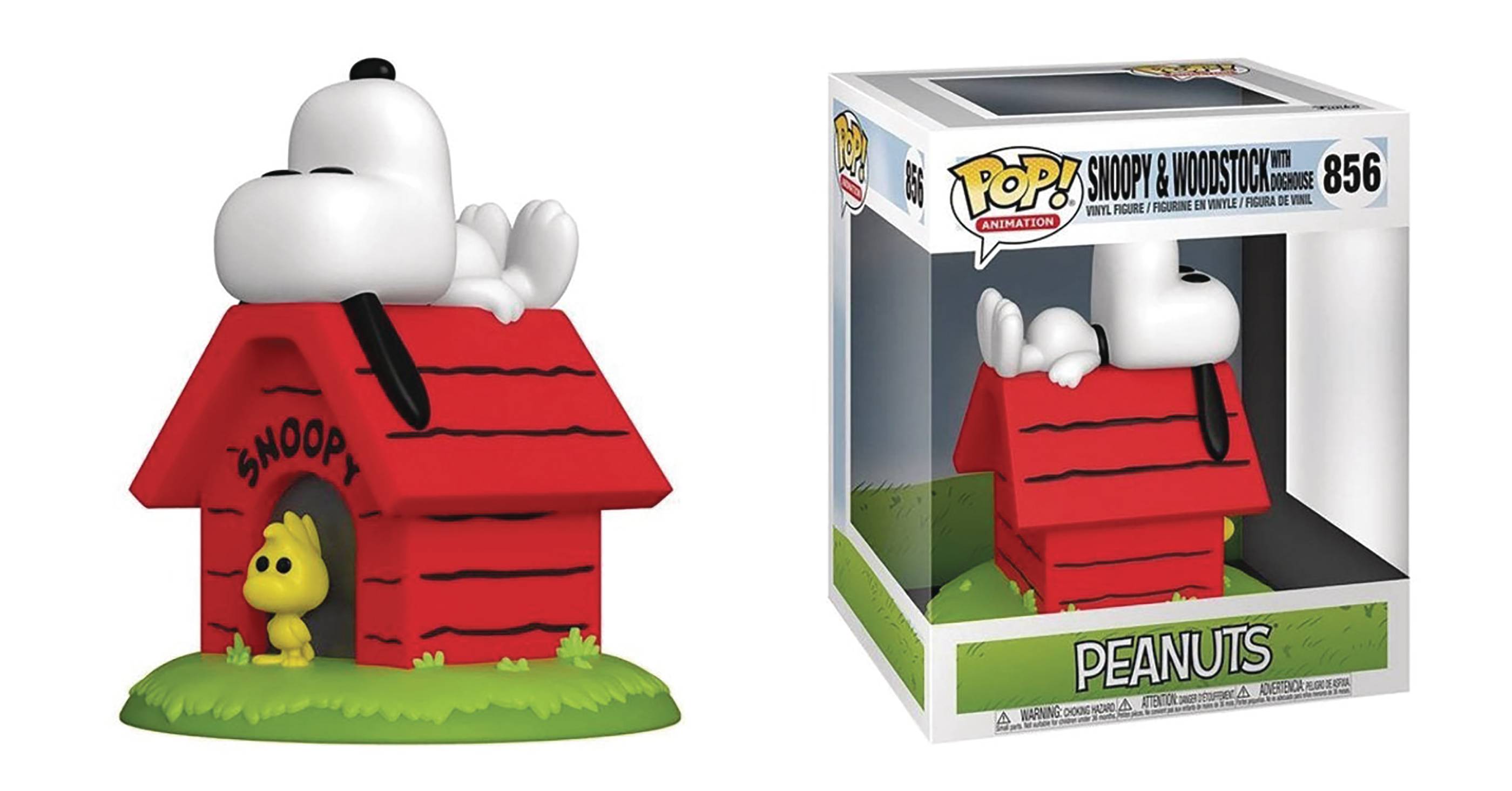 POP DELUXE PEANUTS SNOOPY ON DOGHOUSE VIN FIG (C: 1-1-1) | L.A. Mood Comics and Games