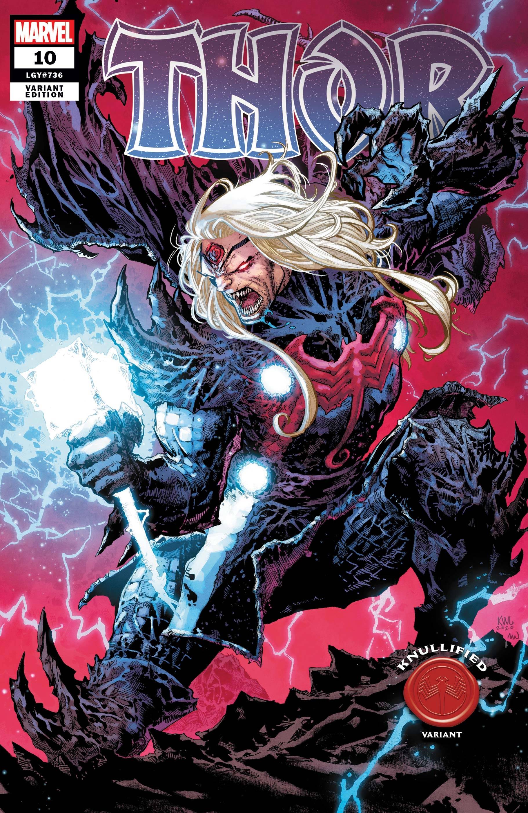 THOR #10 LASHLEY KNULLIFIED VAR | L.A. Mood Comics and Games