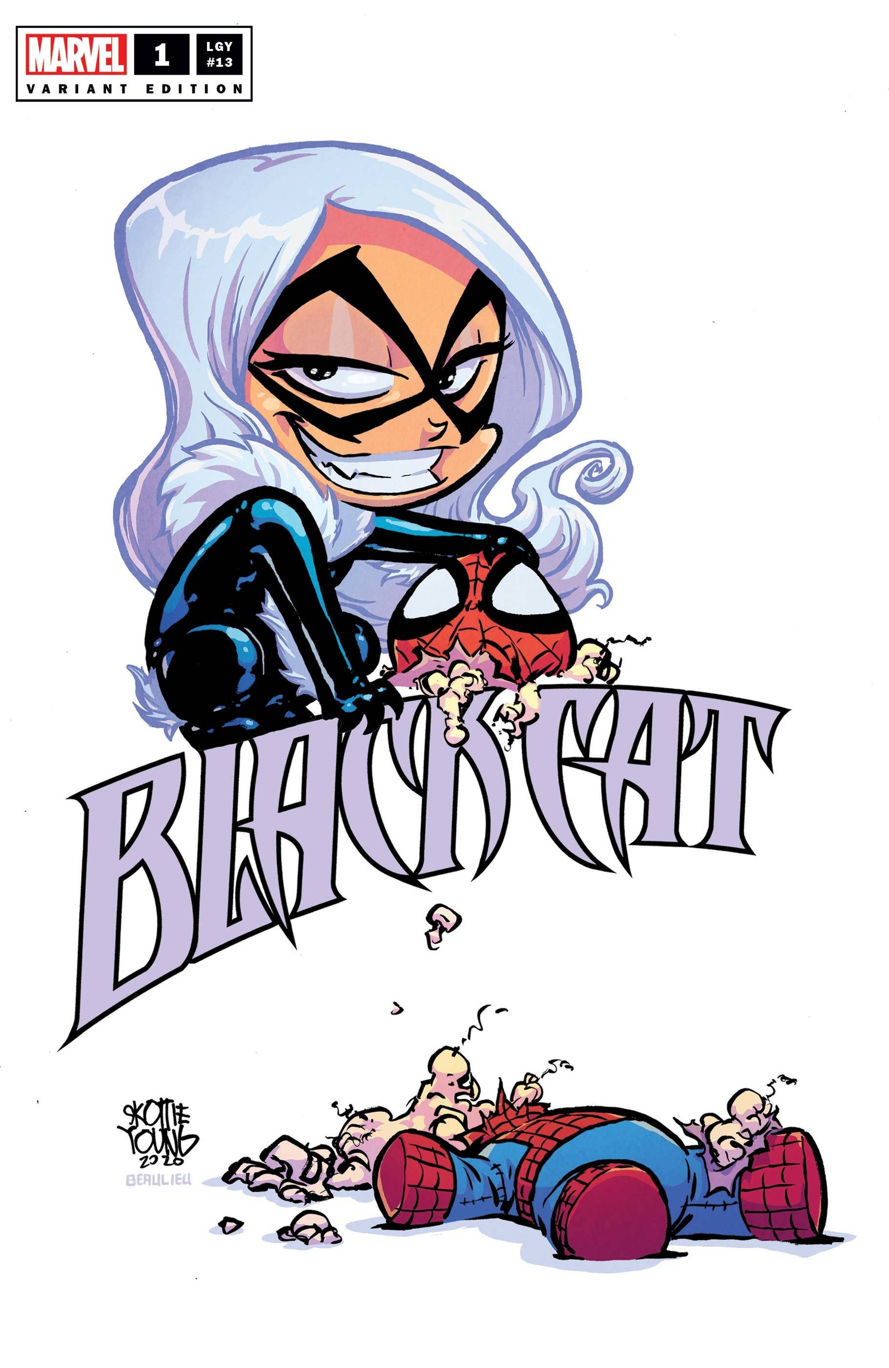 BLACK CAT #1 YOUNG VAR KIB | L.A. Mood Comics and Games