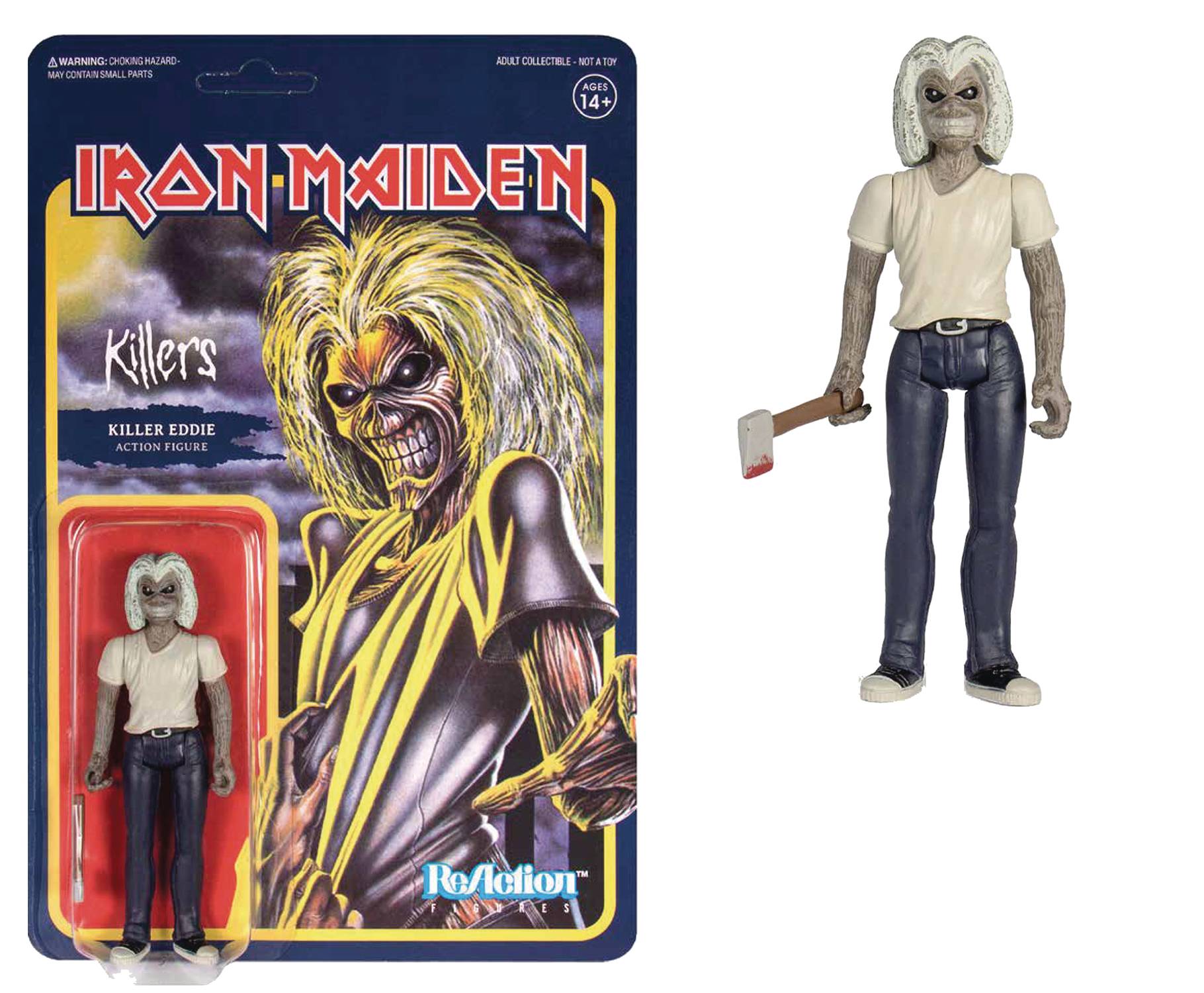IRON MAIDEN KILLERS EDDIE REACTION FIGURE (NET) (C: 1-1-2) | L.A. Mood Comics and Games