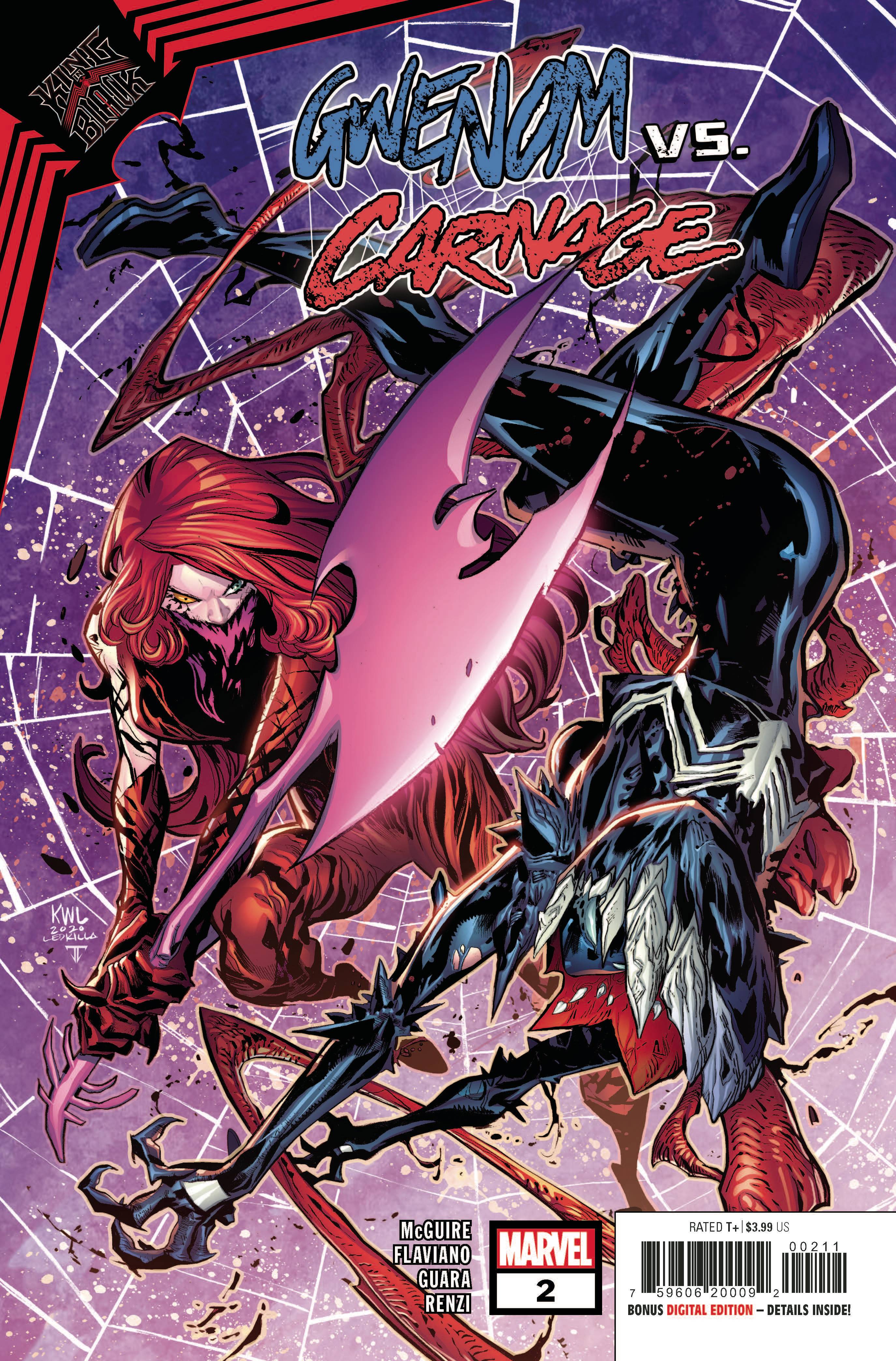 KING IN BLACK GWENOM VS CARNAGE #2 (OF 3) | L.A. Mood Comics and Games