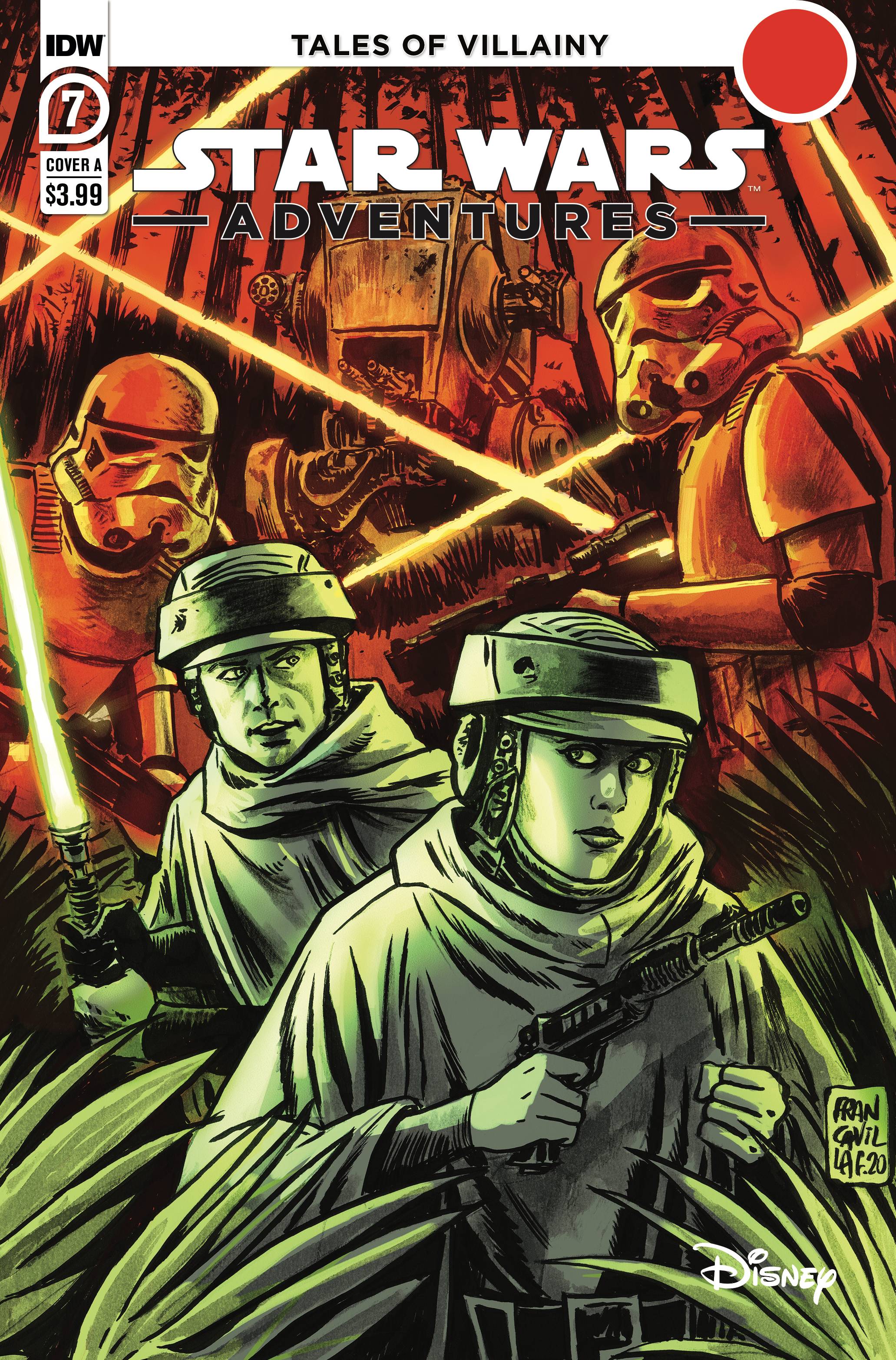 STAR WARS ADVENTURES (2020) #7 CVR A FRANCAVILLA | L.A. Mood Comics and Games