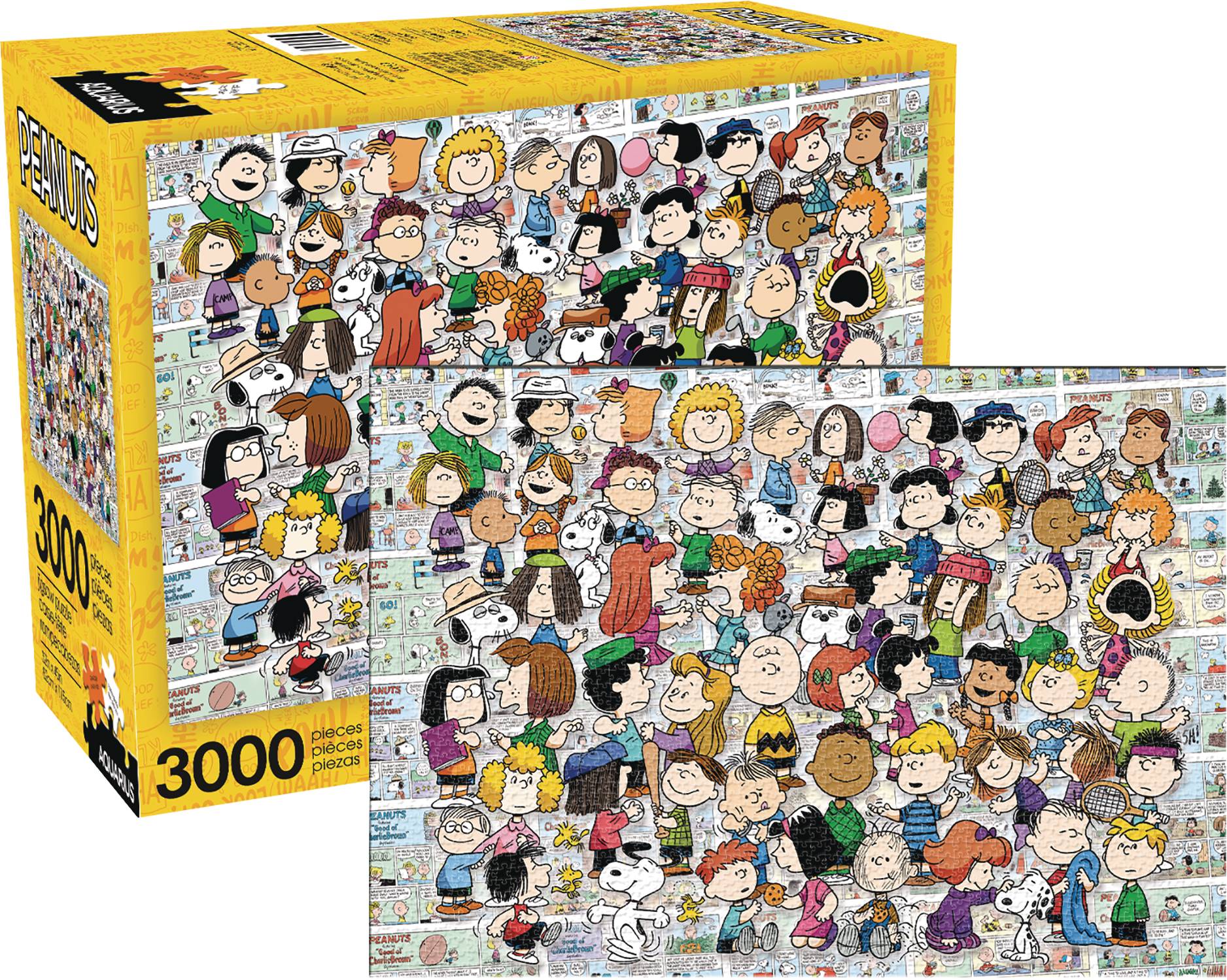 AQUARIUS PEANUTS CAST 3000PC PUZZLE (C: 1-1-2) | L.A. Mood Comics and Games