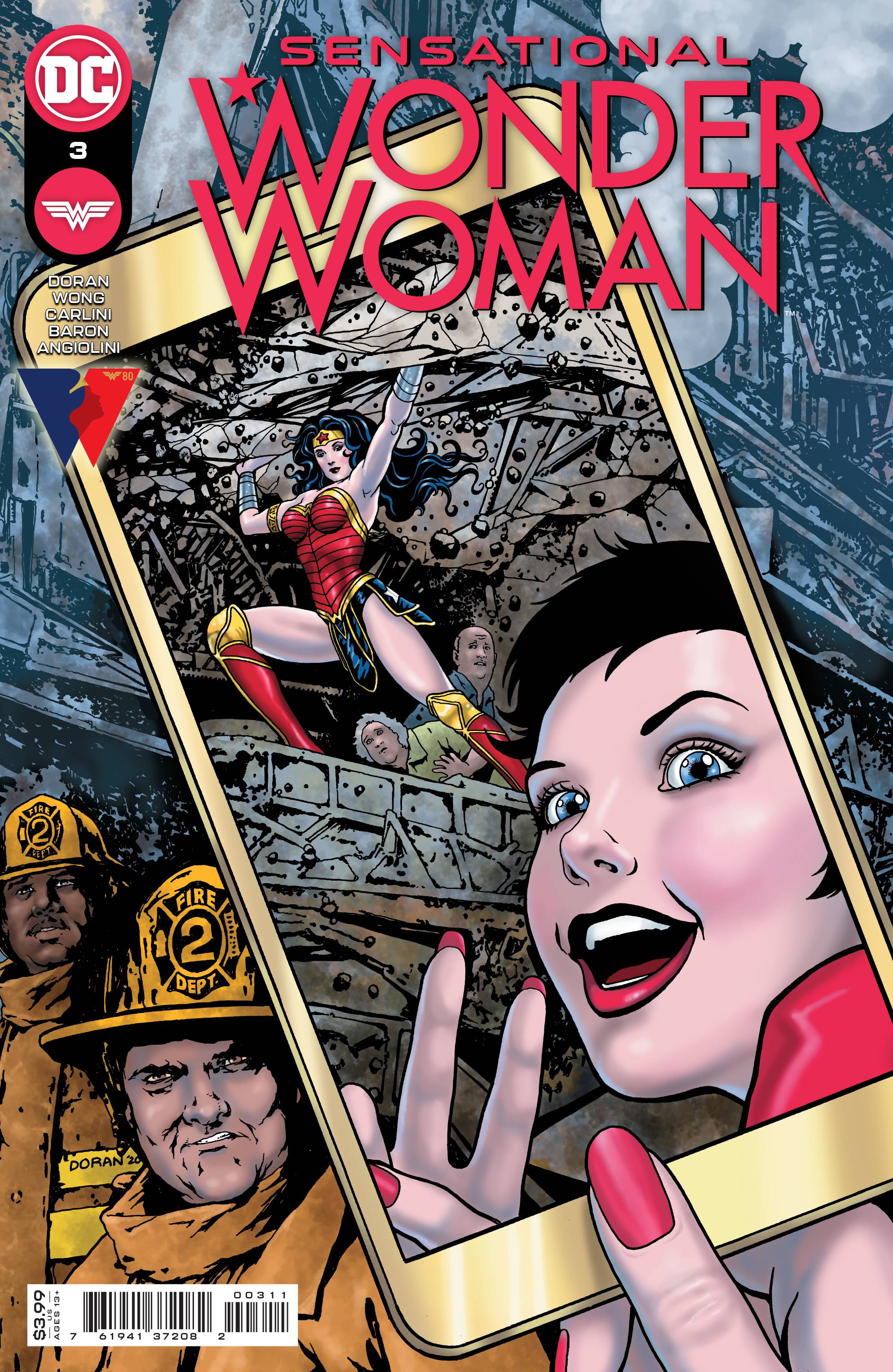 SENSATIONAL WONDER WOMAN #3 CVR A DORAN | L.A. Mood Comics and Games