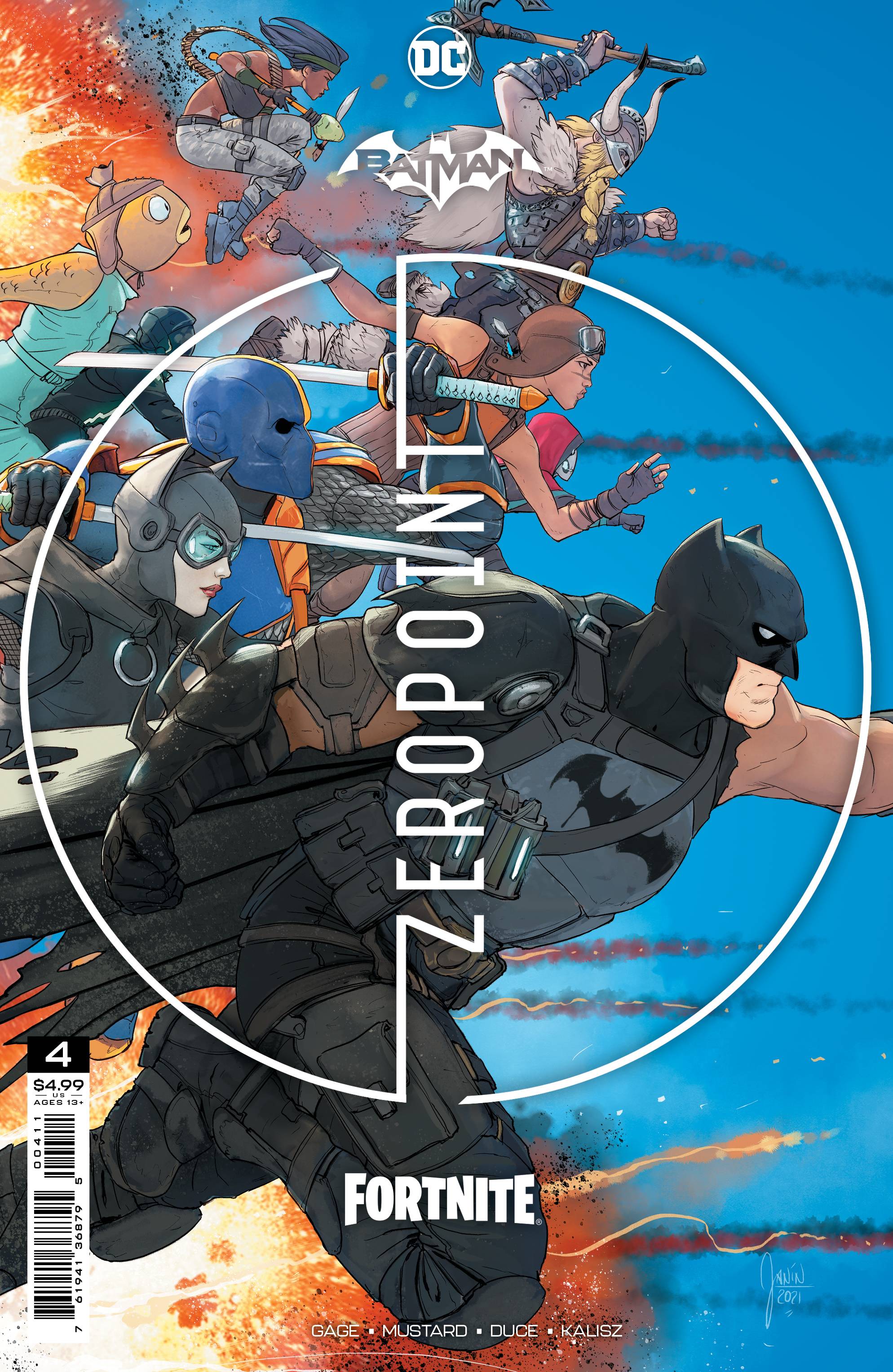 BATMAN FORTNITE ZERO POINT #4 | L.A. Mood Comics and Games