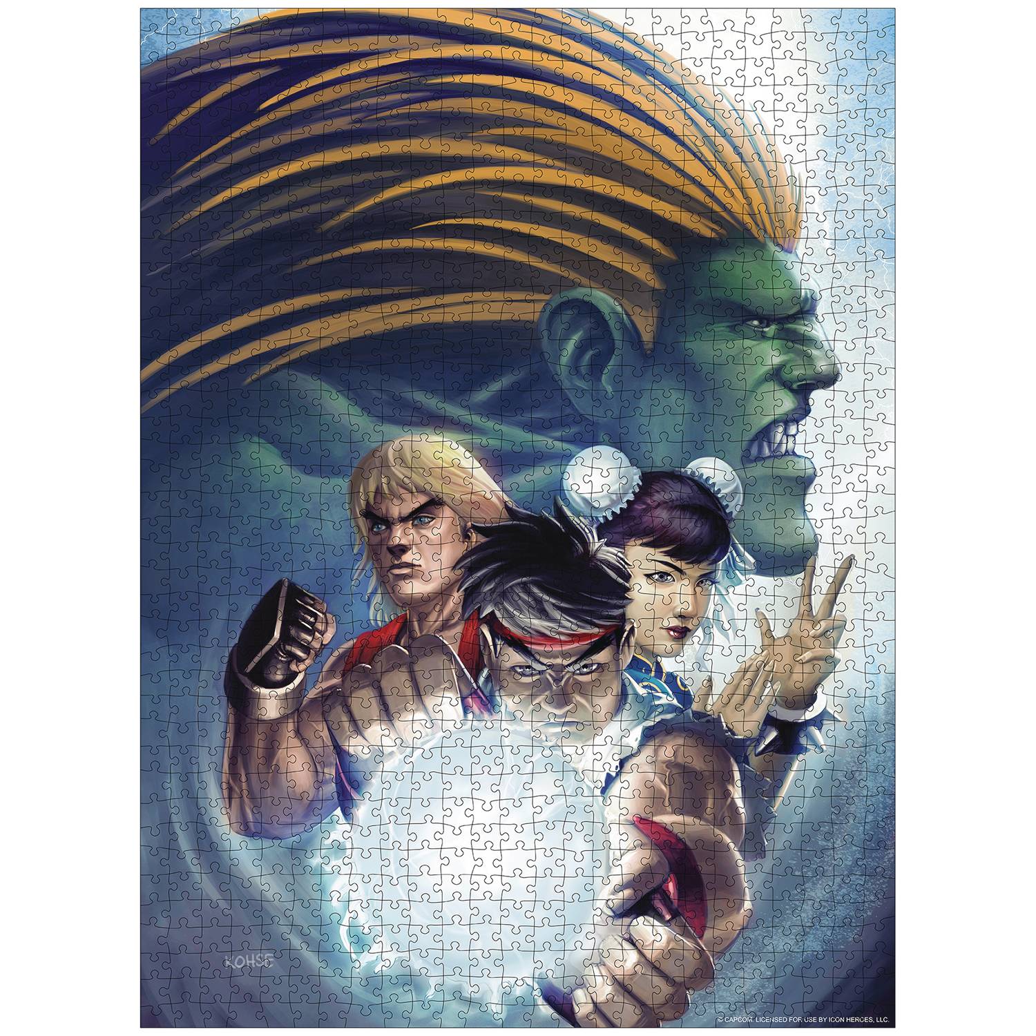 STREET FIGHTER JIGSAW PUZZLE BY LEE KOHSE | L.A. Mood Comics and Games