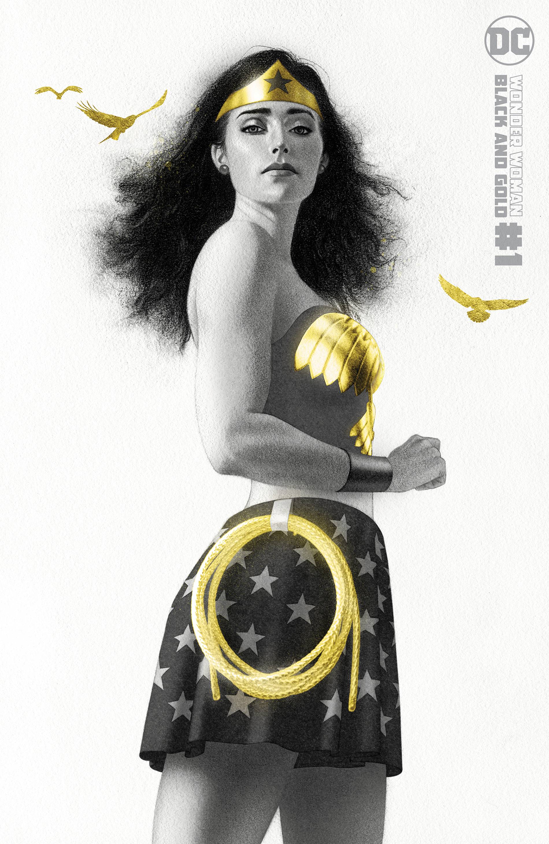 WONDER WOMAN BLACK & GOLD #1 #1 CVR B CARDSTOCK VAR | L.A. Mood Comics and Games