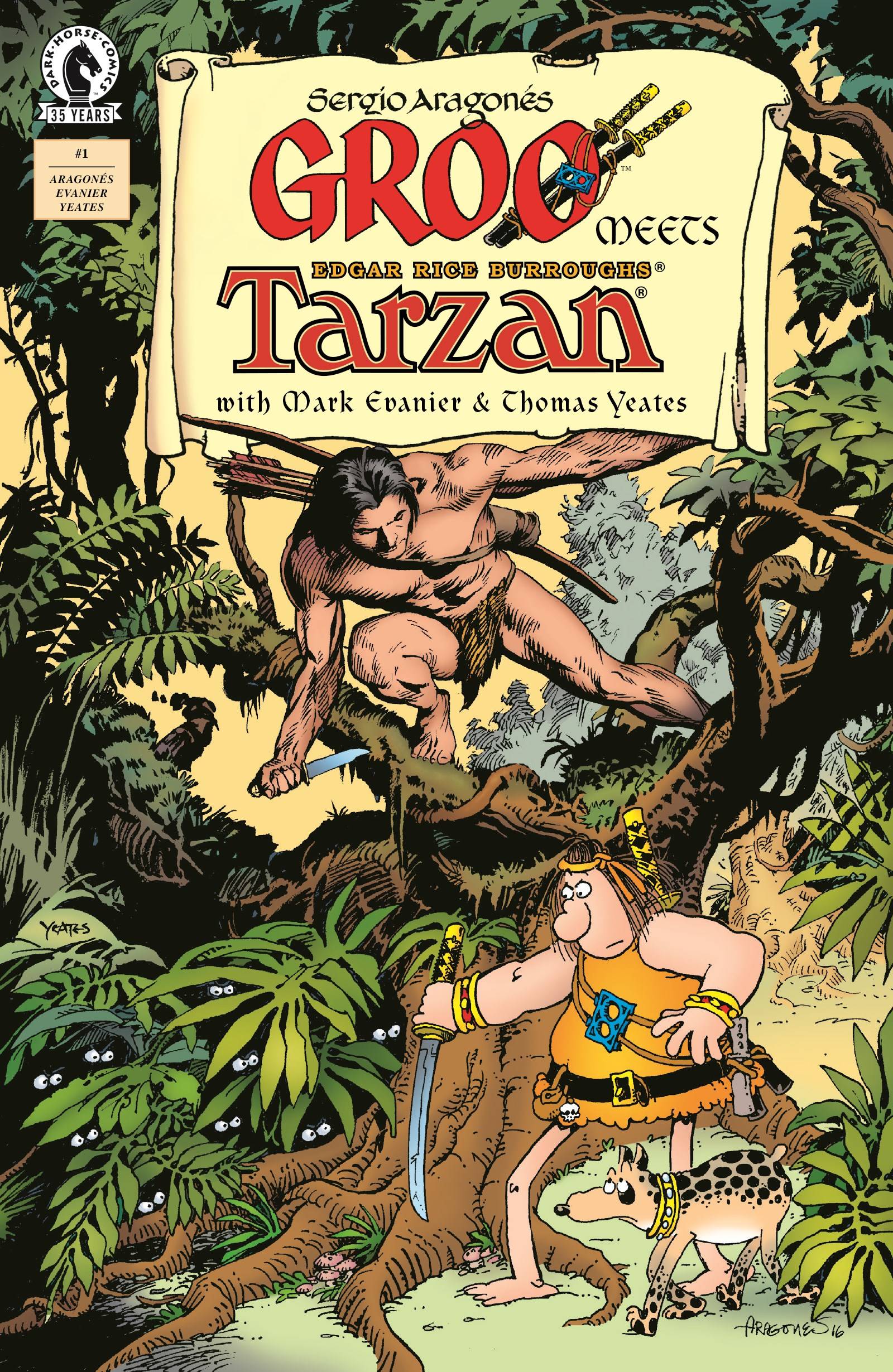 GROO MEETS TARZAN #1 (OF 4) | L.A. Mood Comics and Games