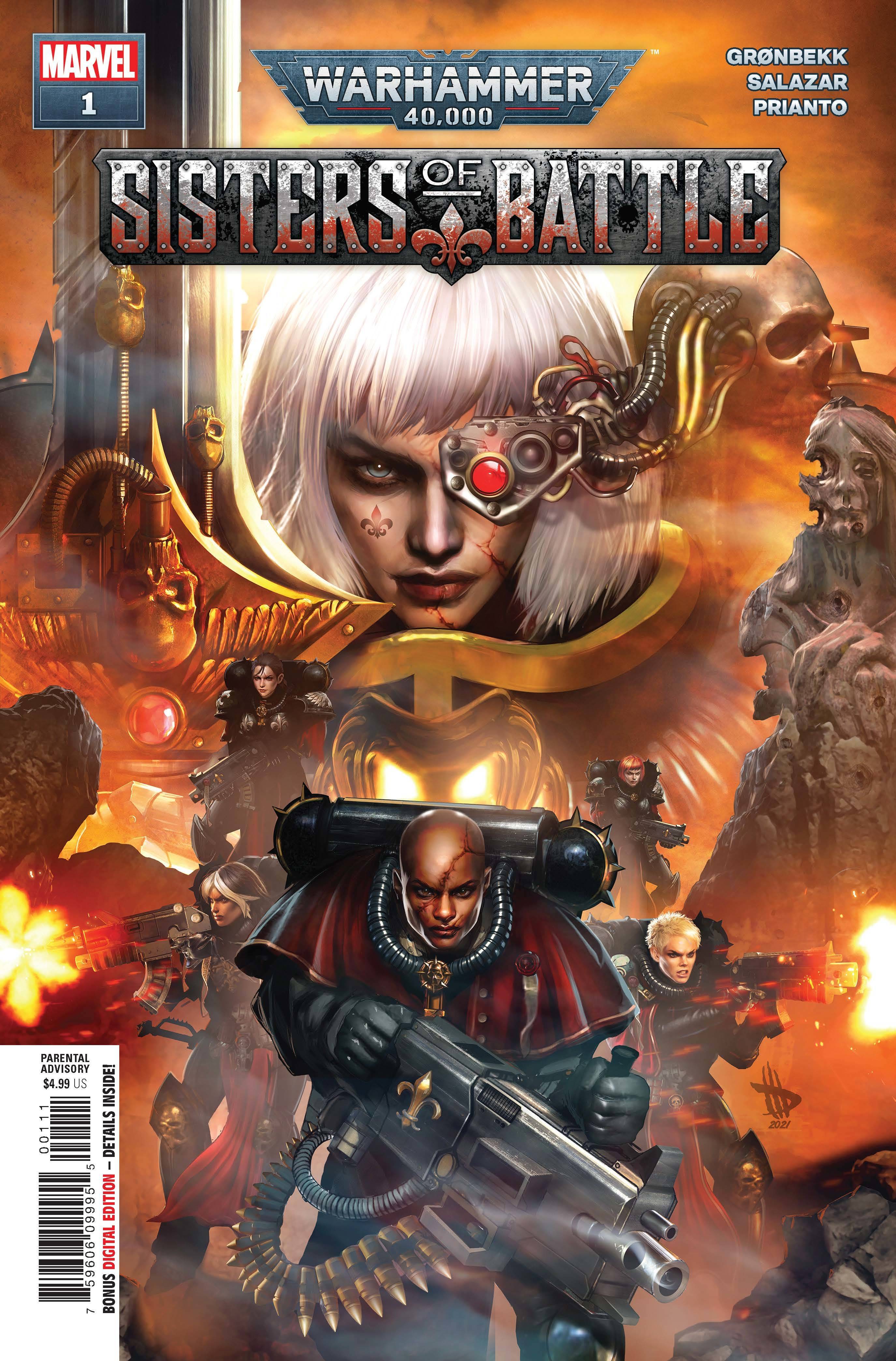 WARHAMMER 40K SISTERS BATTLE #1 (OF 5) | L.A. Mood Comics and Games