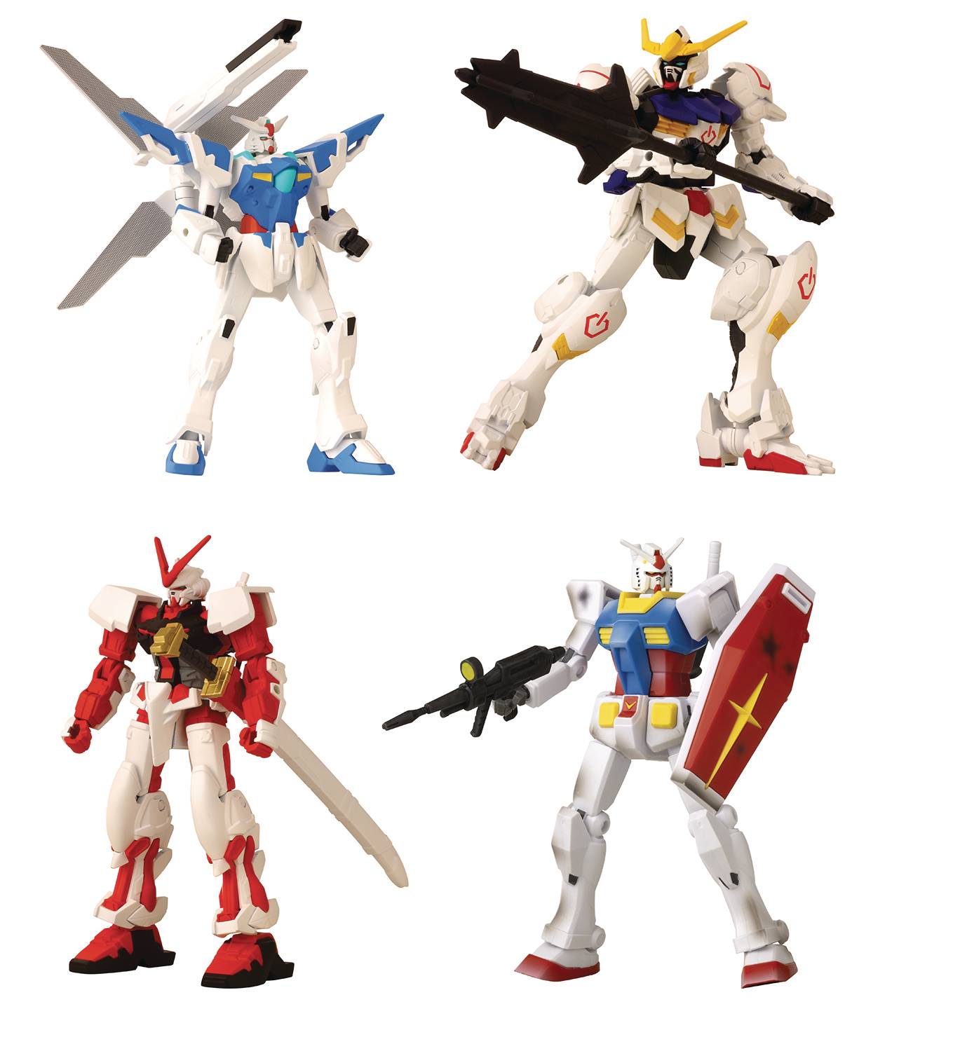 GUNDAM INFINITY GUNDAM RX-78-2 4.5 IN AF ASST (NET) (C: 1-1- | L.A. Mood Comics and Games
