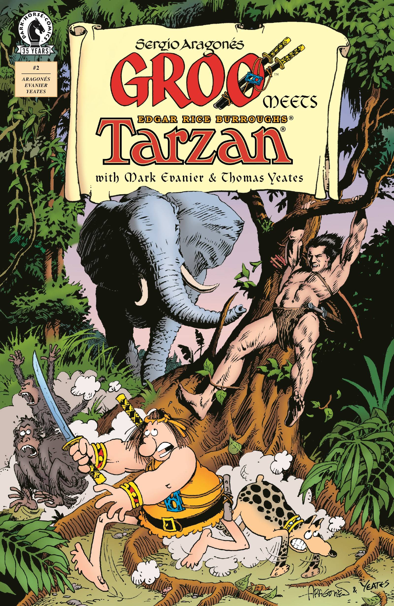 GROO MEETS TARZAN #2 (OF 4) | L.A. Mood Comics and Games