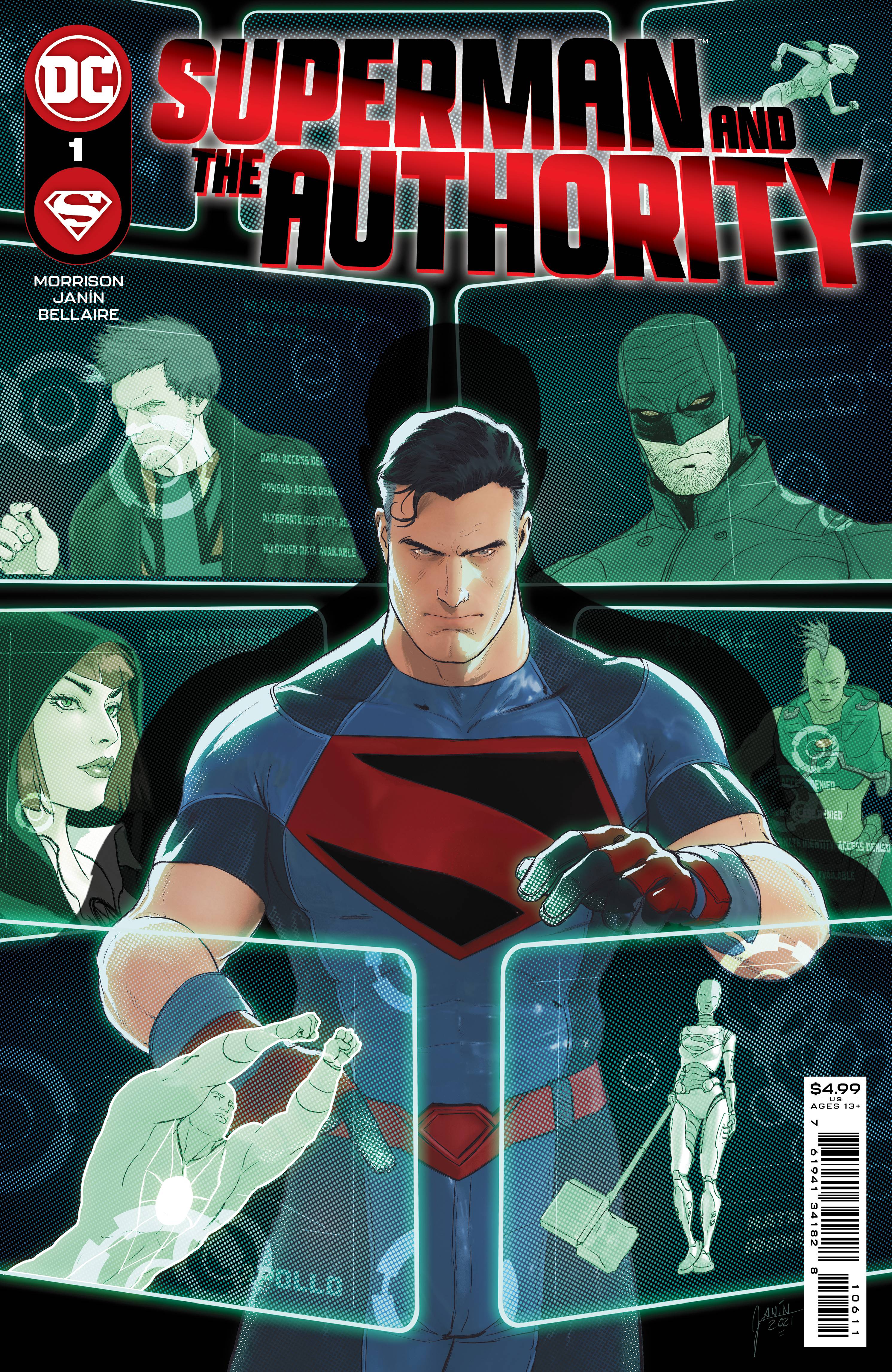 SUPERMAN & AUTHORITY #1 CVR A JANIN | L.A. Mood Comics and Games