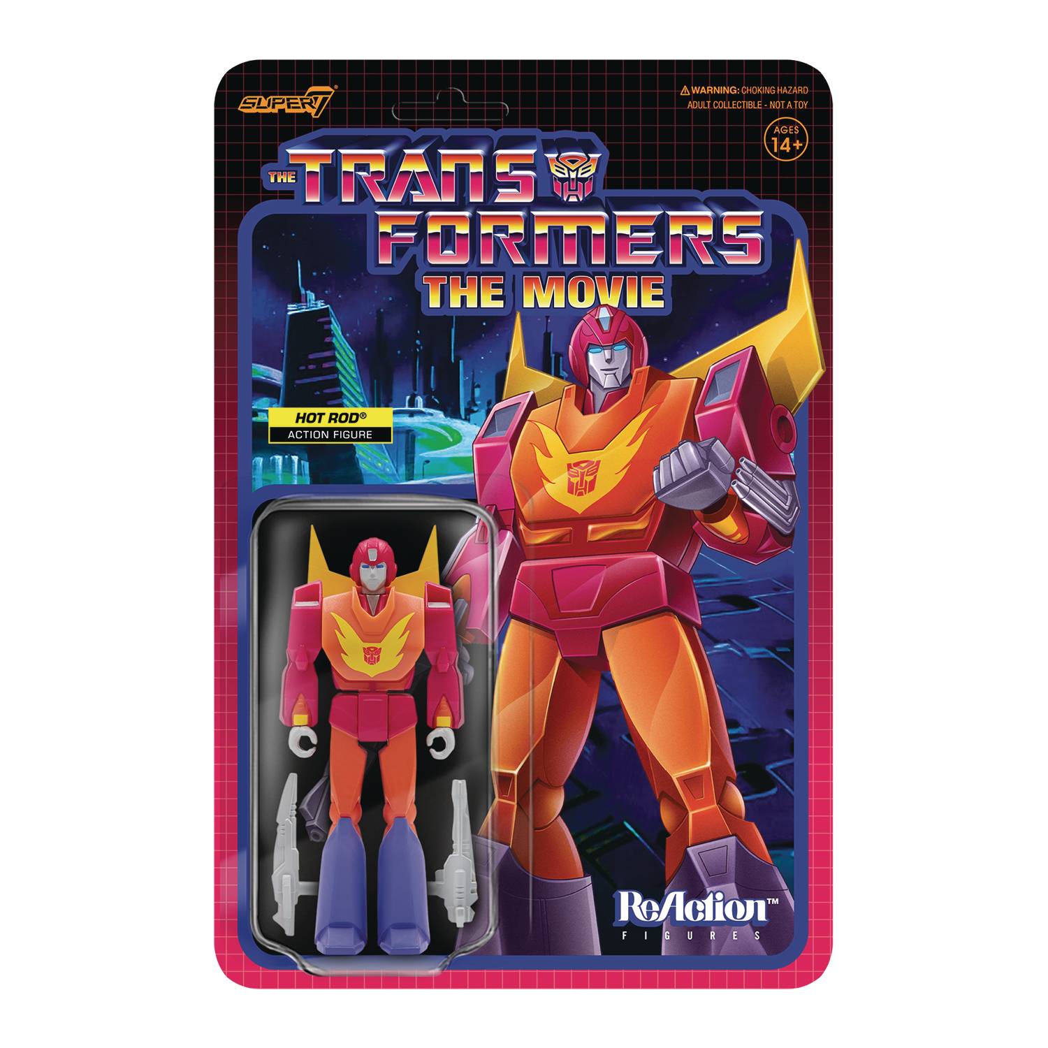 TRANSFORMERS HOT ROD W4 REACTION FIG (NET) (C: 0-1-2) | L.A. Mood Comics and Games