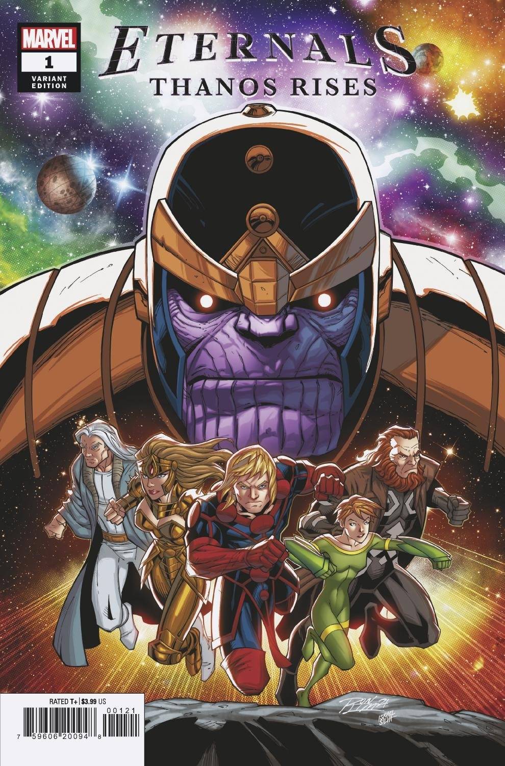 ETERNALS THANOS RISES #1 RON LIM VAR | L.A. Mood Comics and Games