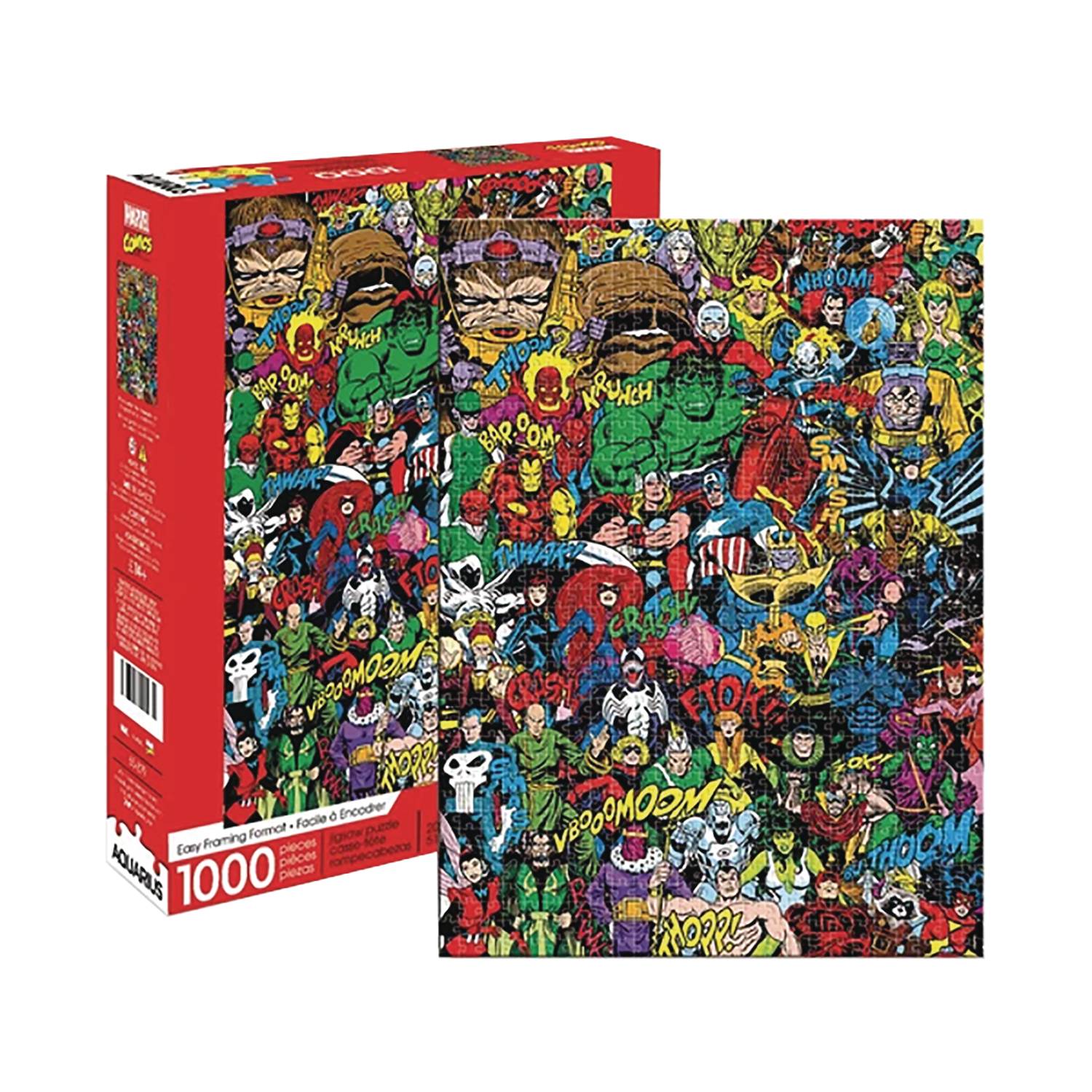 MARVEL RETRO 1000PC PUZZLE (C: 1-1-2) (C: 1-1-2) | L.A. Mood Comics and Games