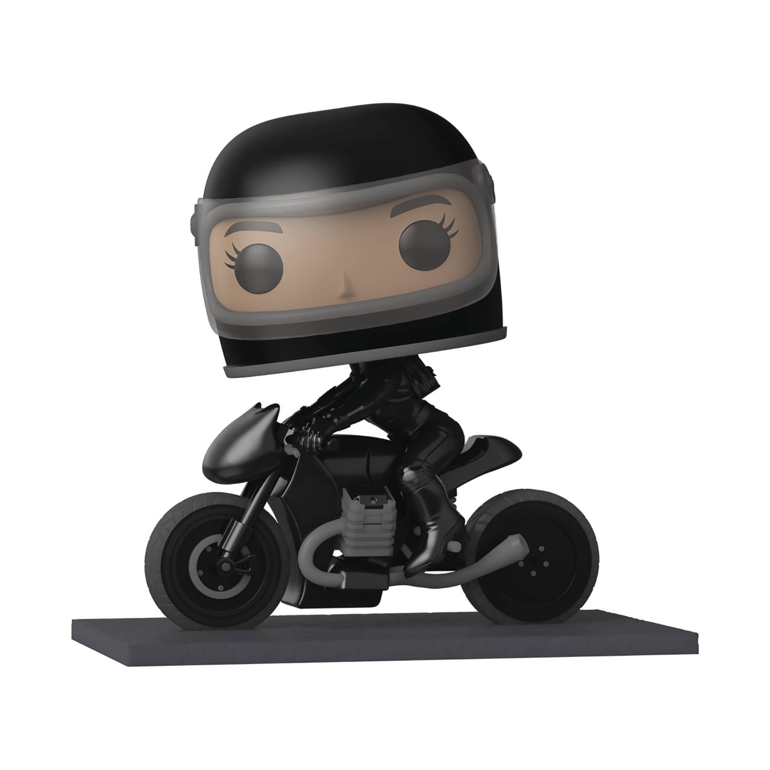 POP RIDES DLX THE BATMAN SELINA KYLE ON MOTORCYCLE VIN FIG ( | L.A. Mood Comics and Games