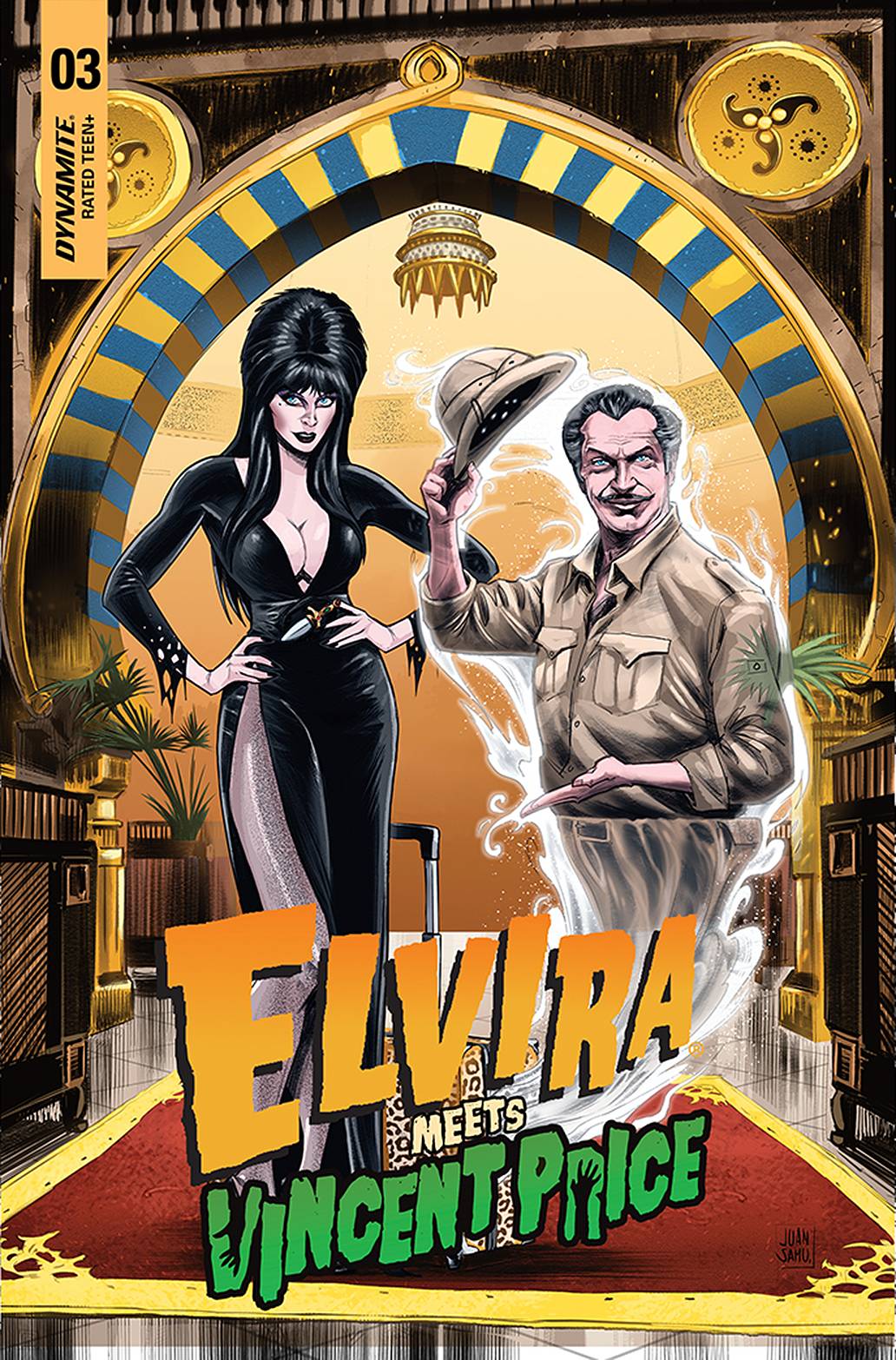 ELVIRA MEETS VINCENT PRICE #3 CVR B SAMU | L.A. Mood Comics and Games