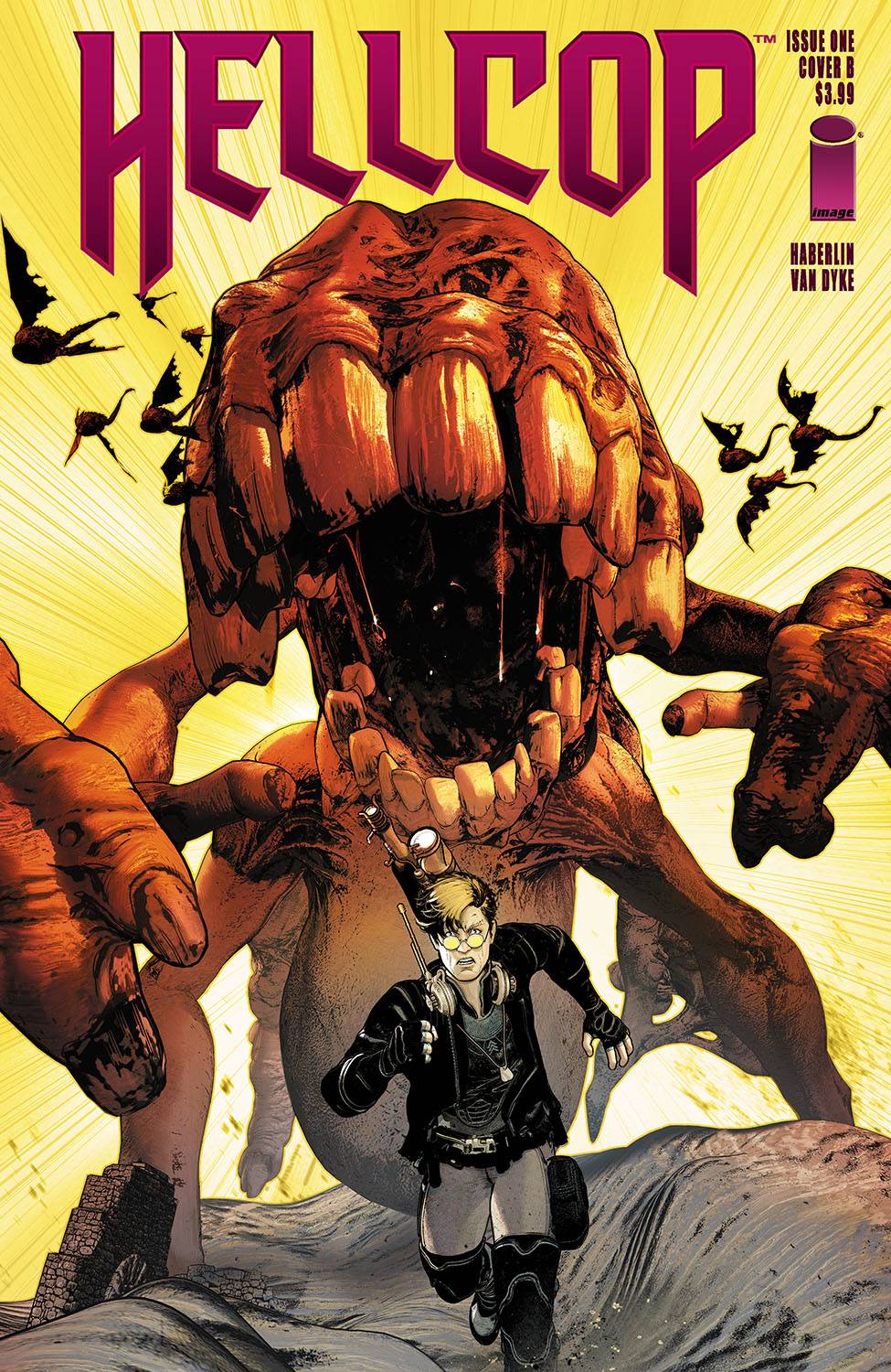 HELLCOP #1 CVR B HABERLIN & VAN DYKE (MR) | L.A. Mood Comics and Games