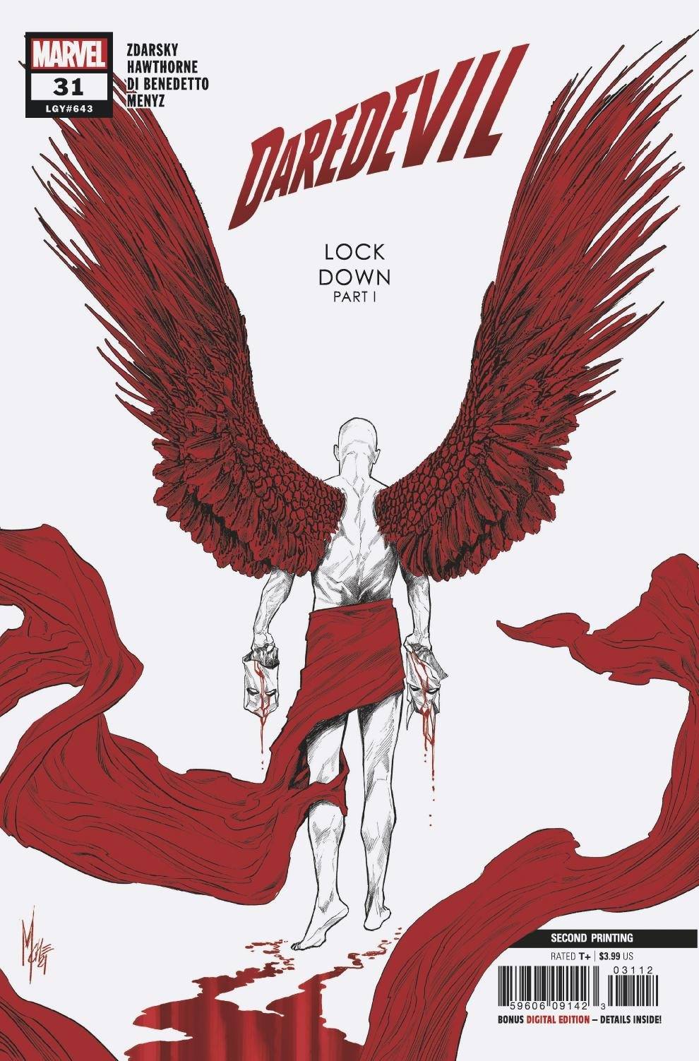 DAREDEVIL #31 2ND PTG VAR | L.A. Mood Comics and Games