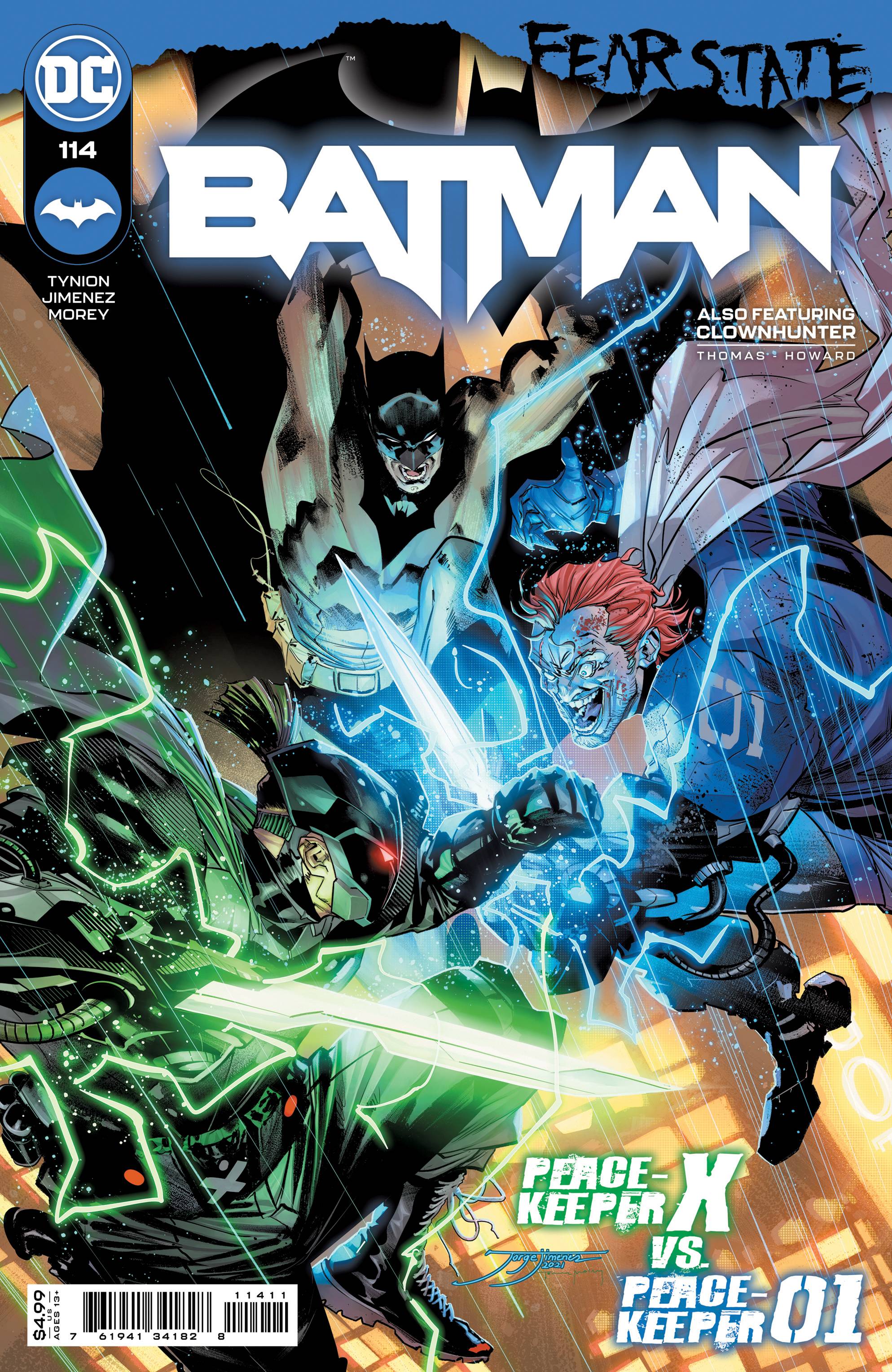 BATMAN #114 CVR A JORGE JIMENEZ | L.A. Mood Comics and Games