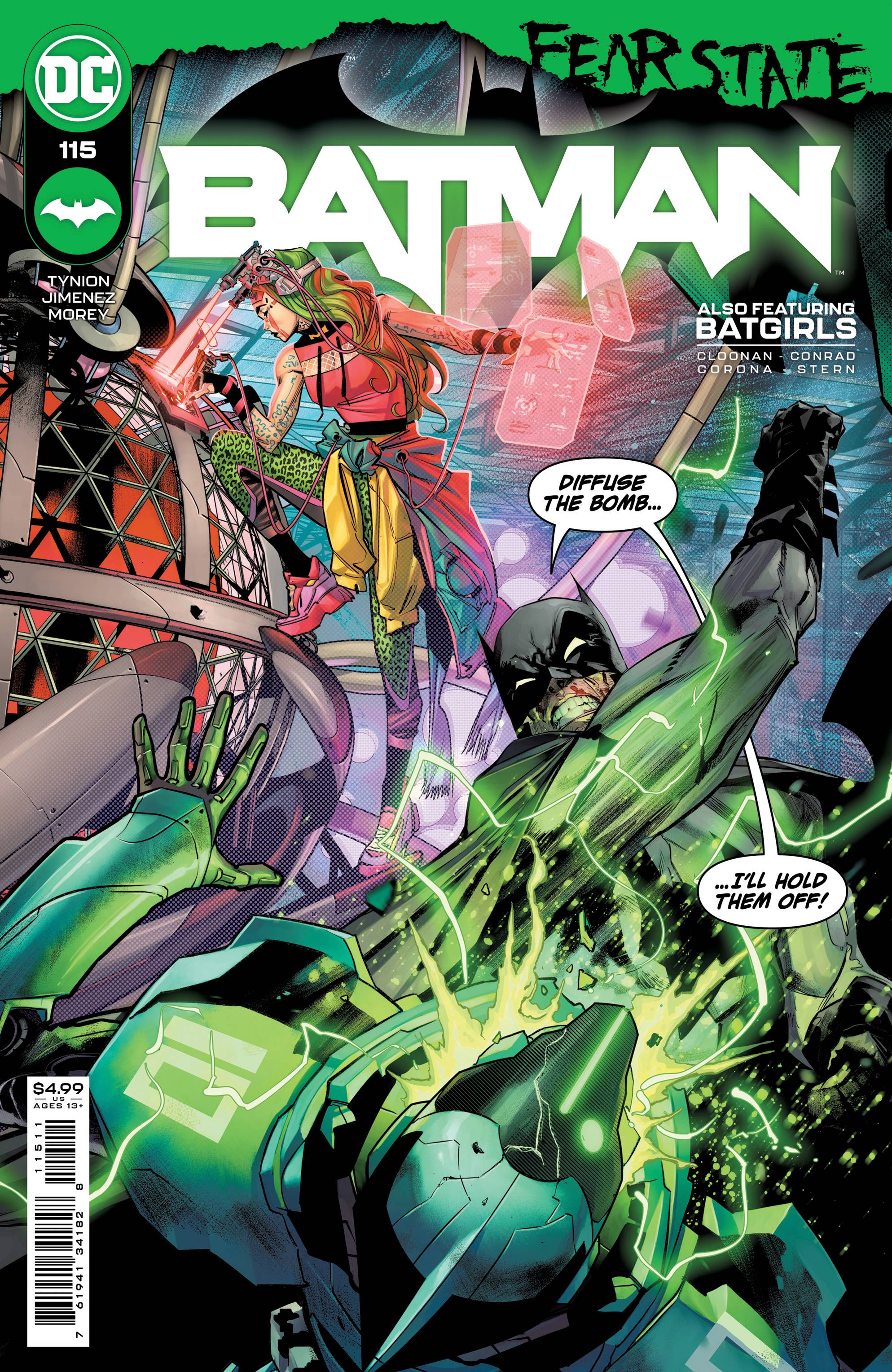 BATMAN #115 CVR A JORGE JIMENEZ | L.A. Mood Comics and Games