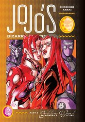 JOJOS BIZARRE ADV PT 5 GOLDEN WIND HC VOL 03 | L.A. Mood Comics and Games