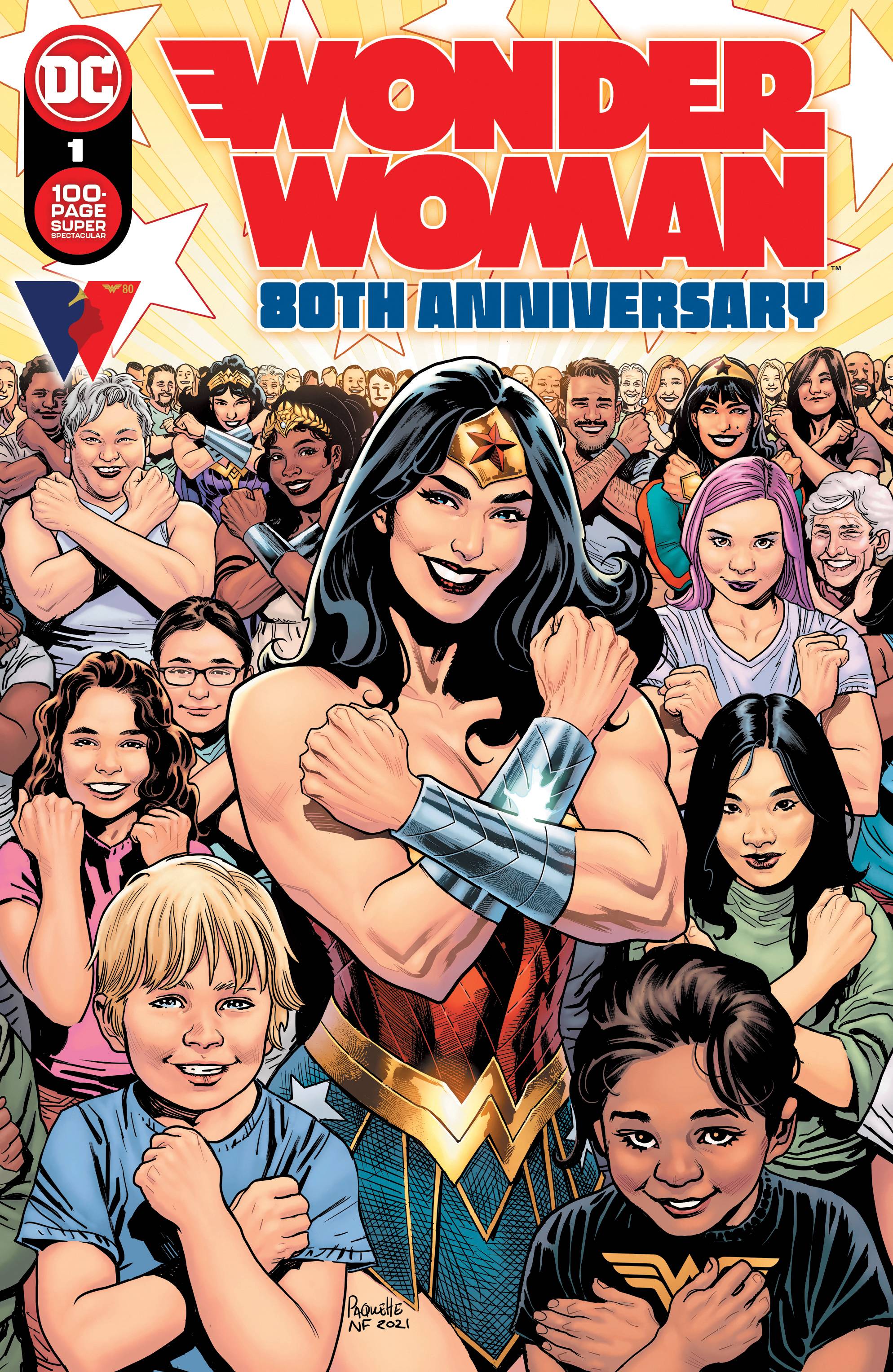 WONDER WOMAN 80TH ANN 100-PAGE ONE SHOT CVR A PAQUETTE | L.A. Mood Comics and Games