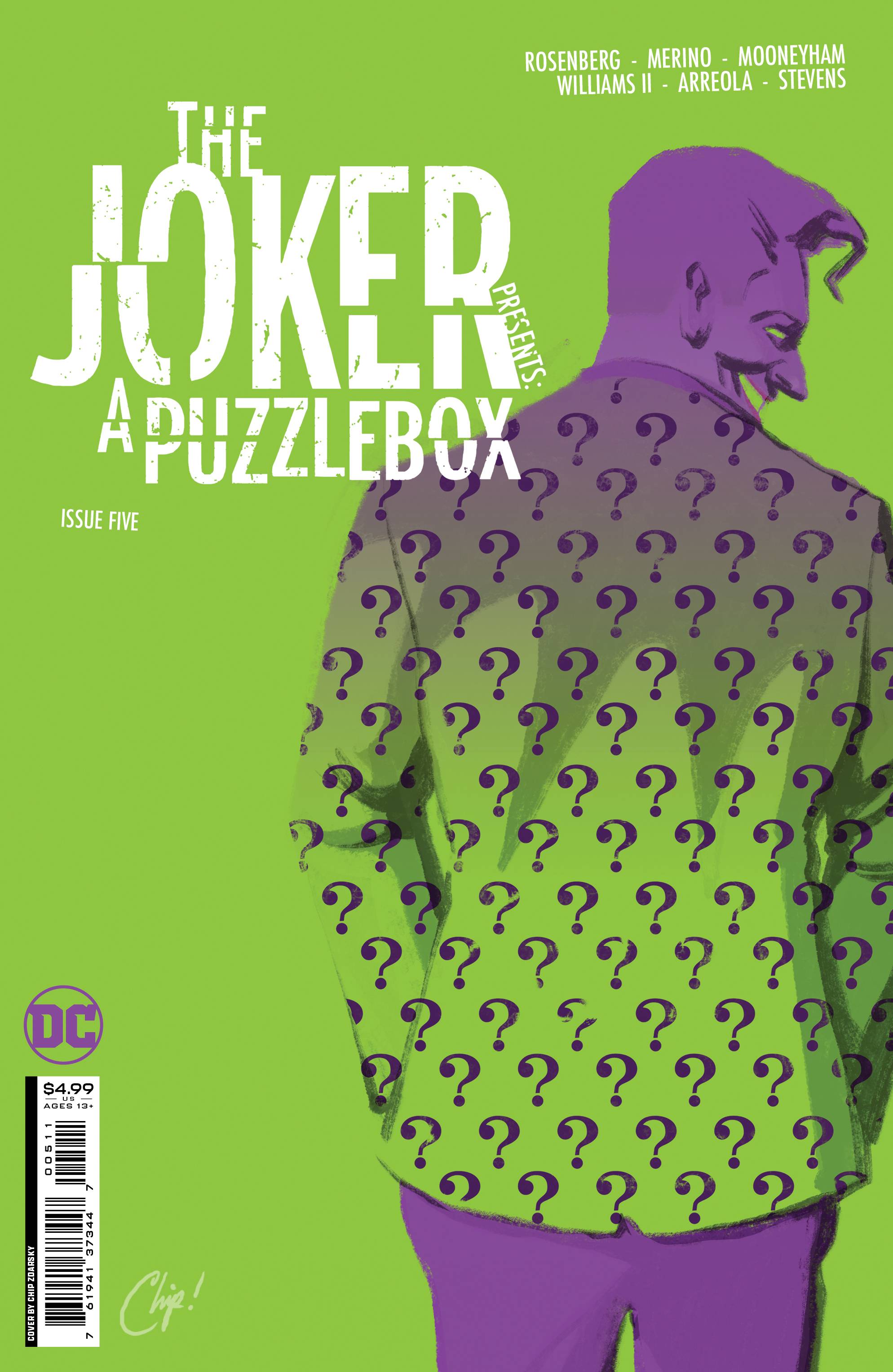 JOKER PRESENTS A PUZZLEBOX #5 (OF 7) CVR A ZDARSKY | L.A. Mood Comics and Games