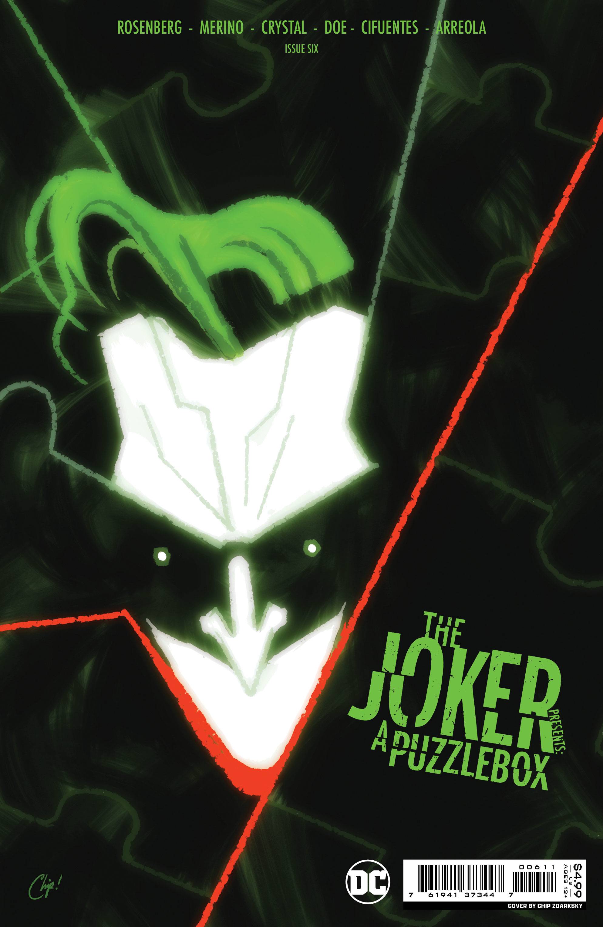 JOKER PRESENTS A PUZZLEBOX #6 (OF 7) CVR A ZDARSKY | L.A. Mood Comics and Games