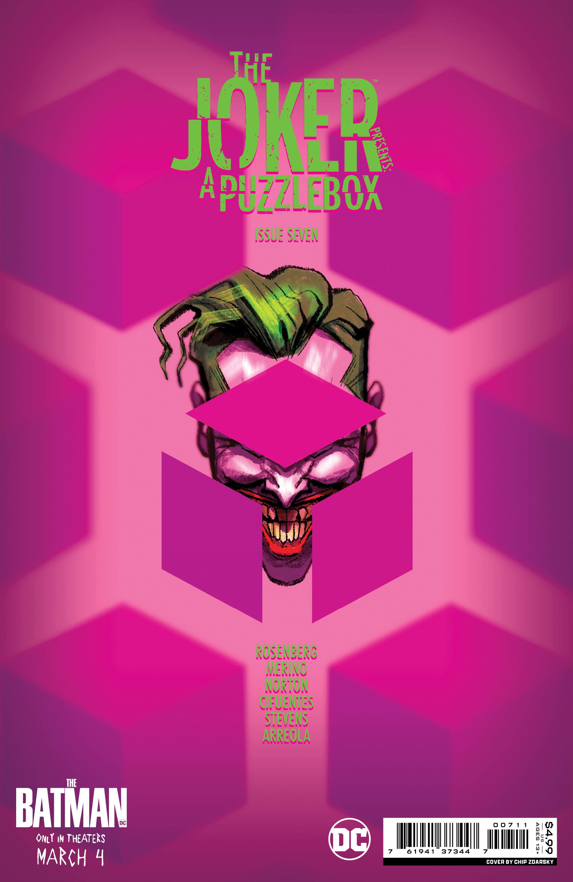 JOKER PRESENTS A PUZZLEBOX #7 (OF 7) CVR A ZDARSKY | L.A. Mood Comics and Games