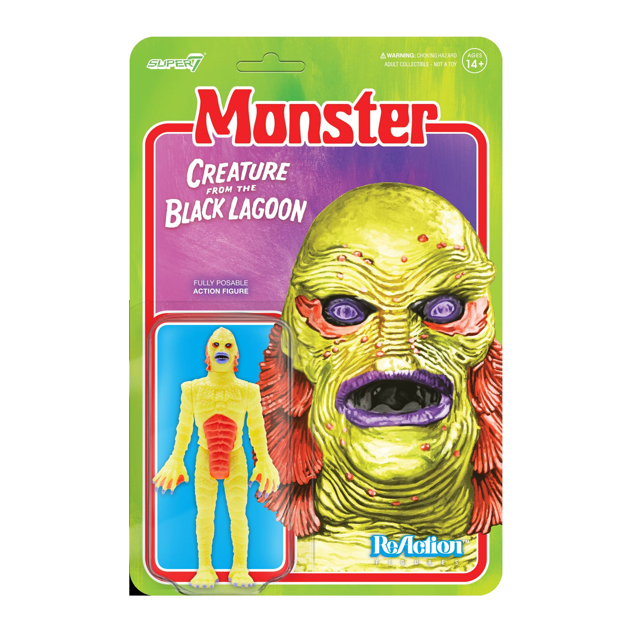UNIV MONSTERS W5 CREATURE COSTUME COLORS REACTION FIG (NET) | L.A. Mood Comics and Games