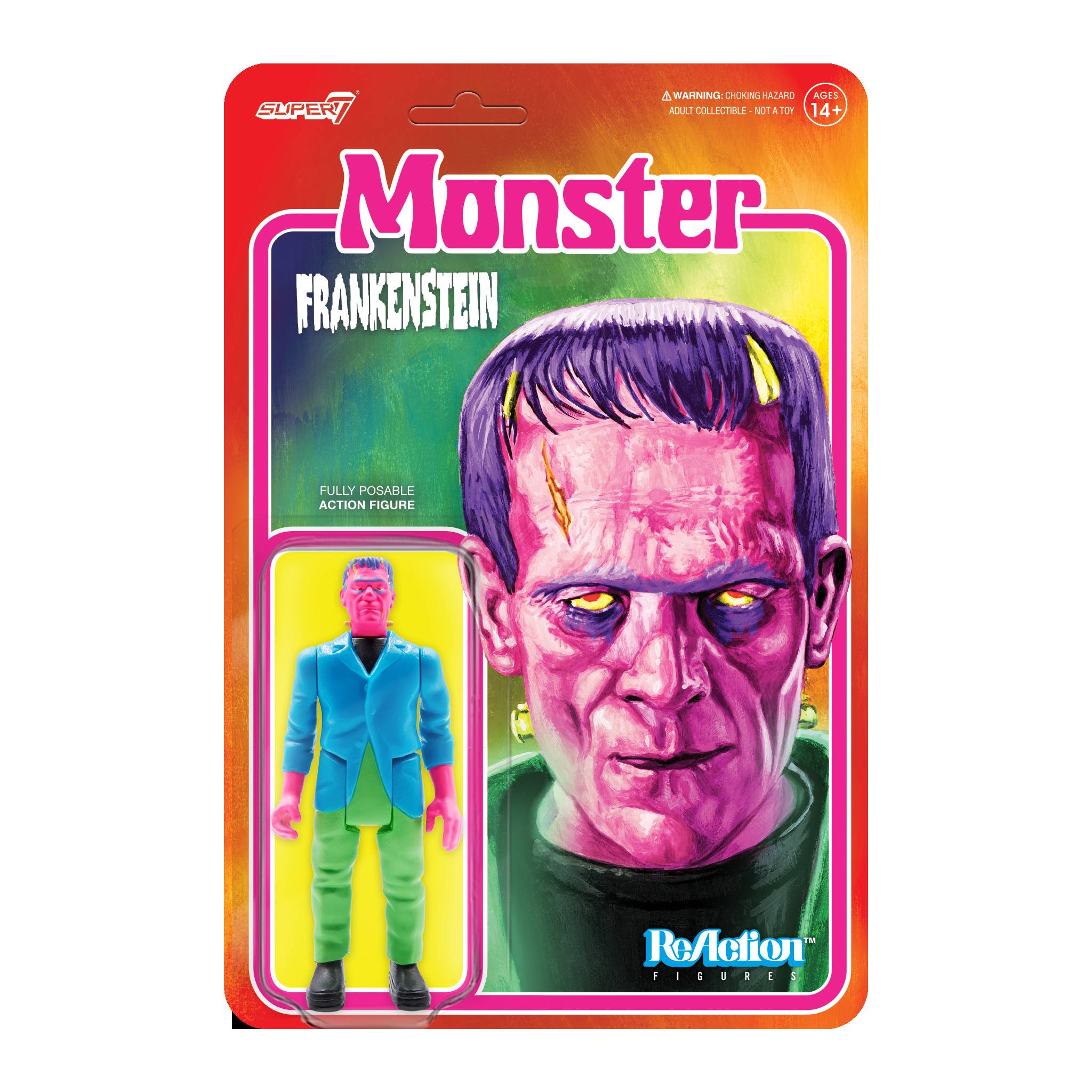 UNIV MONSTERS W5 FRANKENSTEIN COSTUME COLORS REACTION FIG (N | L.A. Mood Comics and Games