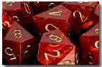 Chessex: Polyhedral Scarab™ Dice sets | L.A. Mood Comics and Games