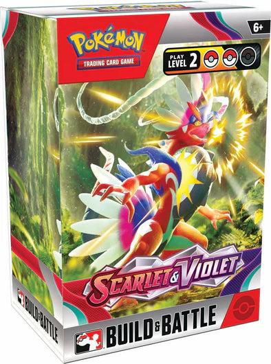 POKEMON - SCARLET AND VIOLET - BASE SET - BUILD & BATTLE KIT | L.A. Mood Comics and Games