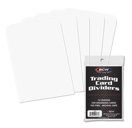 Trading Card Dividers | L.A. Mood Comics and Games