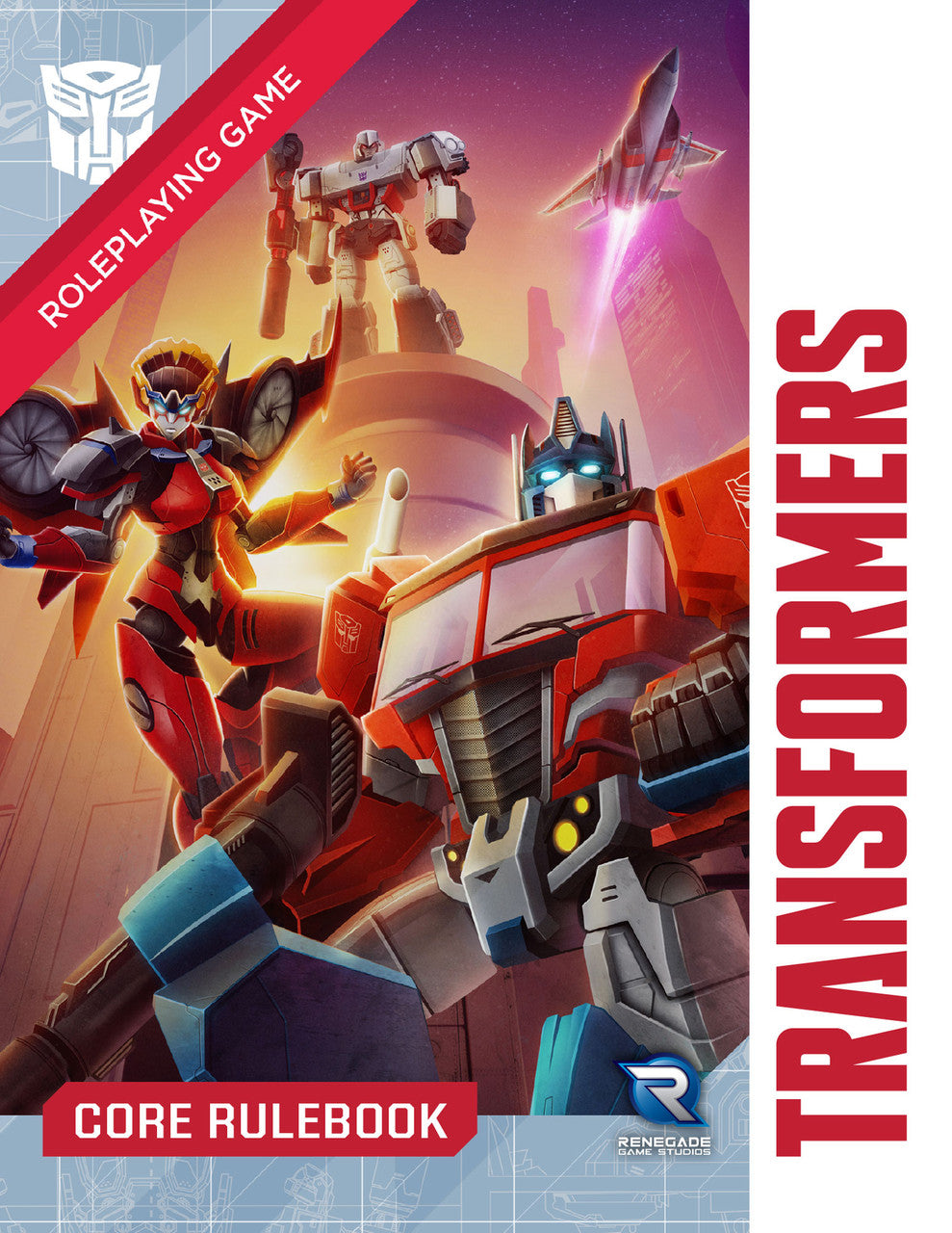 TRANSFORMERS RPG CORE RULEBOOK HC | L.A. Mood Comics and Games