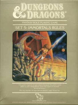 D&D Set 5: Immortals Rules BOX SET (USED) | L.A. Mood Comics and Games