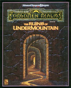 AD&D Forgotten Realms: The Ruins of Undermountain BOX SET (USED) | L.A. Mood Comics and Games