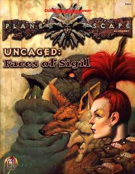 AD&D 2nd Ed. - Planescape: Uncaged Faces of Sigil (USED) | L.A. Mood Comics and Games