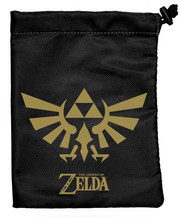 DICE BAG LEGEND OF ZELDA BLACK & GOLD | L.A. Mood Comics and Games