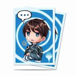 Ultra Pro MTG Chibi Jace Sigh Deck Protector Sleeves 100ct | L.A. Mood Comics and Games