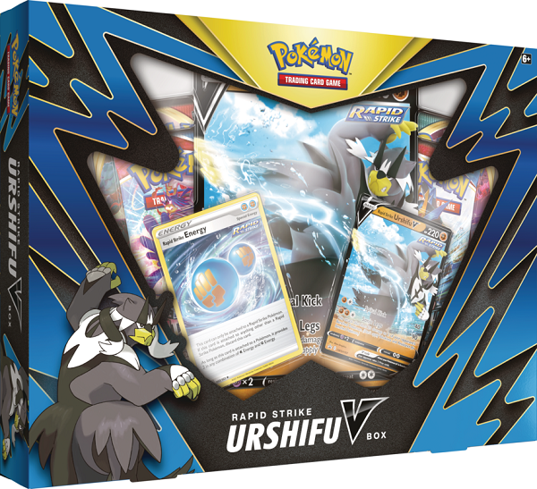 POKEMON URSHIFU SINGLE/RAPID STRIKE V BOX | L.A. Mood Comics and Games