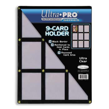 ULTRA PRO 9 CARD SCREWDOWN | L.A. Mood Comics and Games