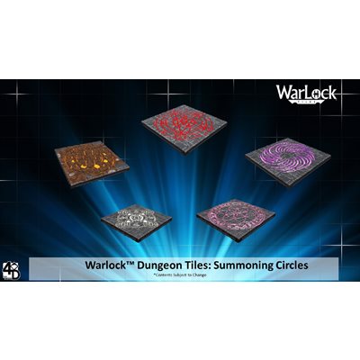 Dungeons & Dragons: WarLock Tiles Summoning Circles | L.A. Mood Comics and Games