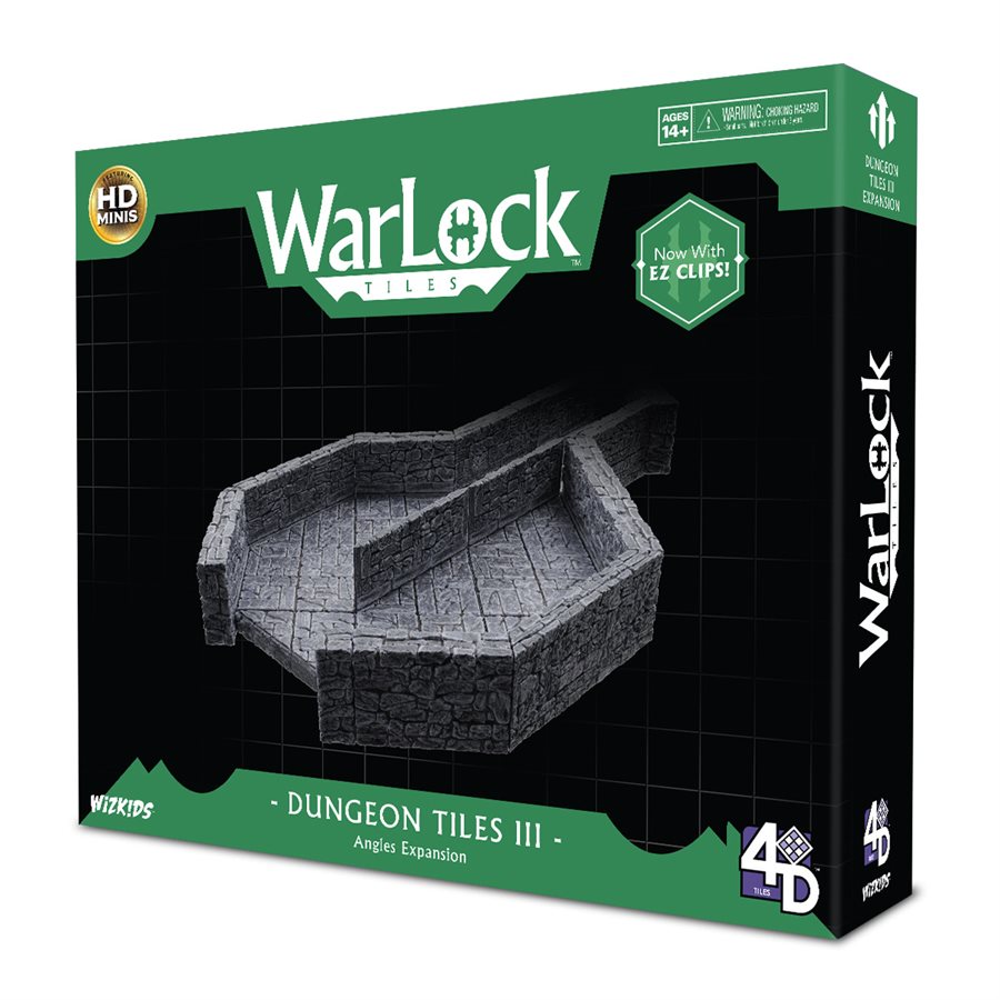 Dungeons & Dragons: Warlock Tiles Dungeon Tile III - Angles | L.A. Mood Comics and Games