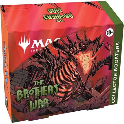 Magic the Gathering: The Brother's War Collector Booster Box L.A. Mood Comics and Games Magic the Gathering: The Brother's War Collector Booster Box L.A. Mood Comics and Games