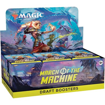 Magic the Gathering: March of the Machines Draft Booster ^ APR 21 2023 | L.A. Mood Comics and Games