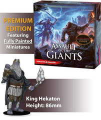 Dungeons & Dragons - Assault of the Giants Premium Board Game | L.A. Mood Comics and Games