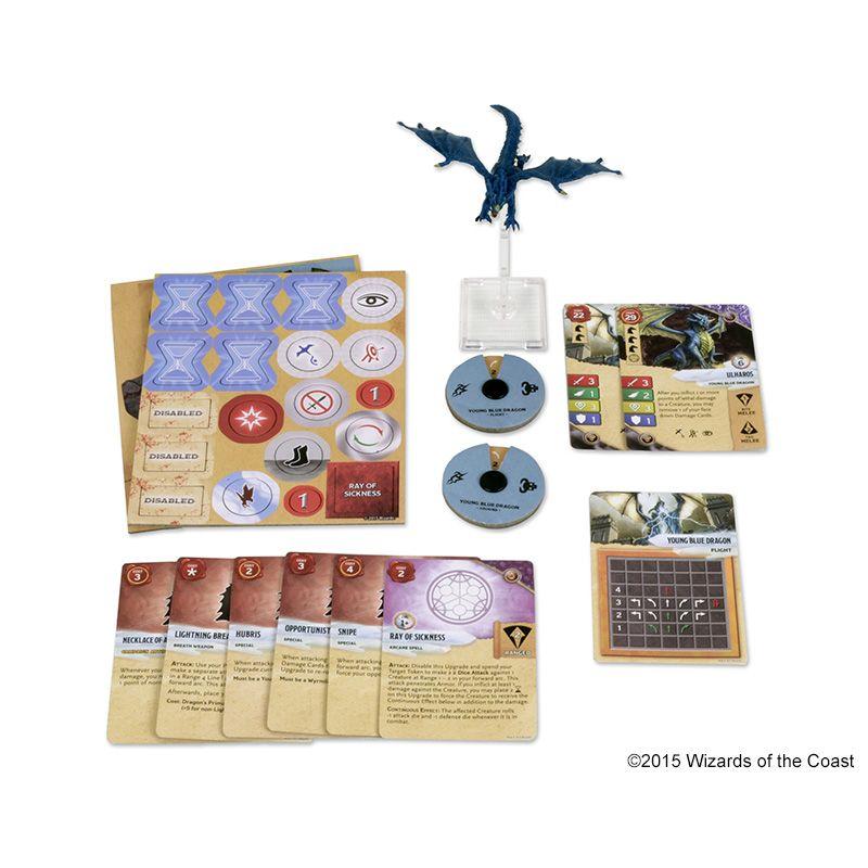 Dungeons & Dragons - Attack Wing Wave 7 Blue Dragon Expansion Pack | L.A. Mood Comics and Games